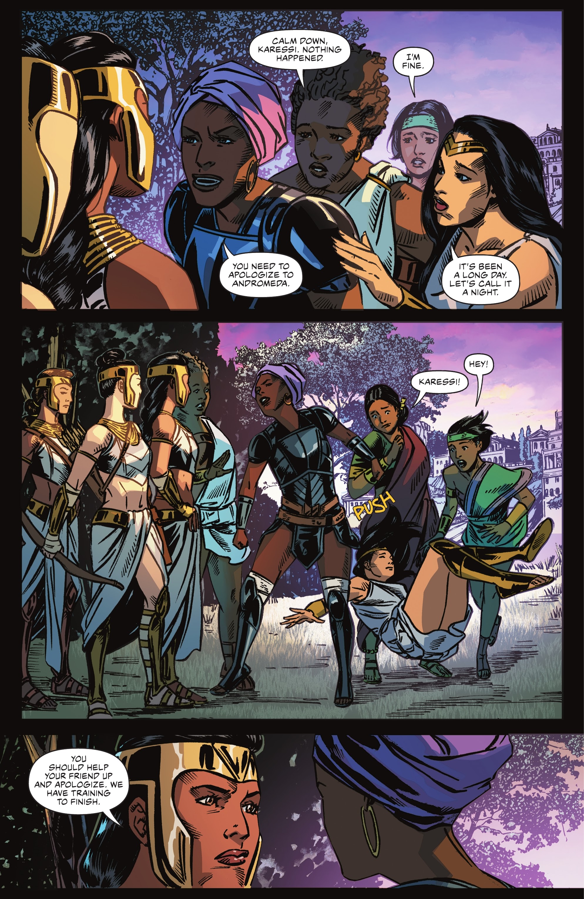 Read online Nubia & the Amazons comic -  Issue #6 - 20