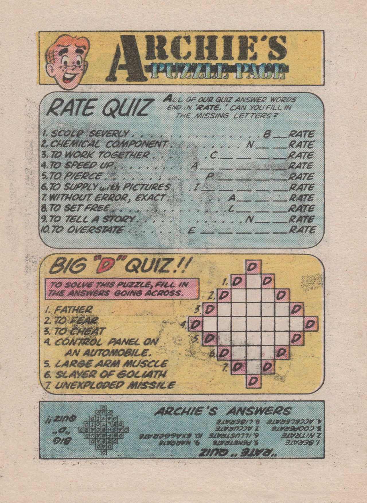 Read online Archie's Story & Game Digest Magazine comic -  Issue #1 - 9
