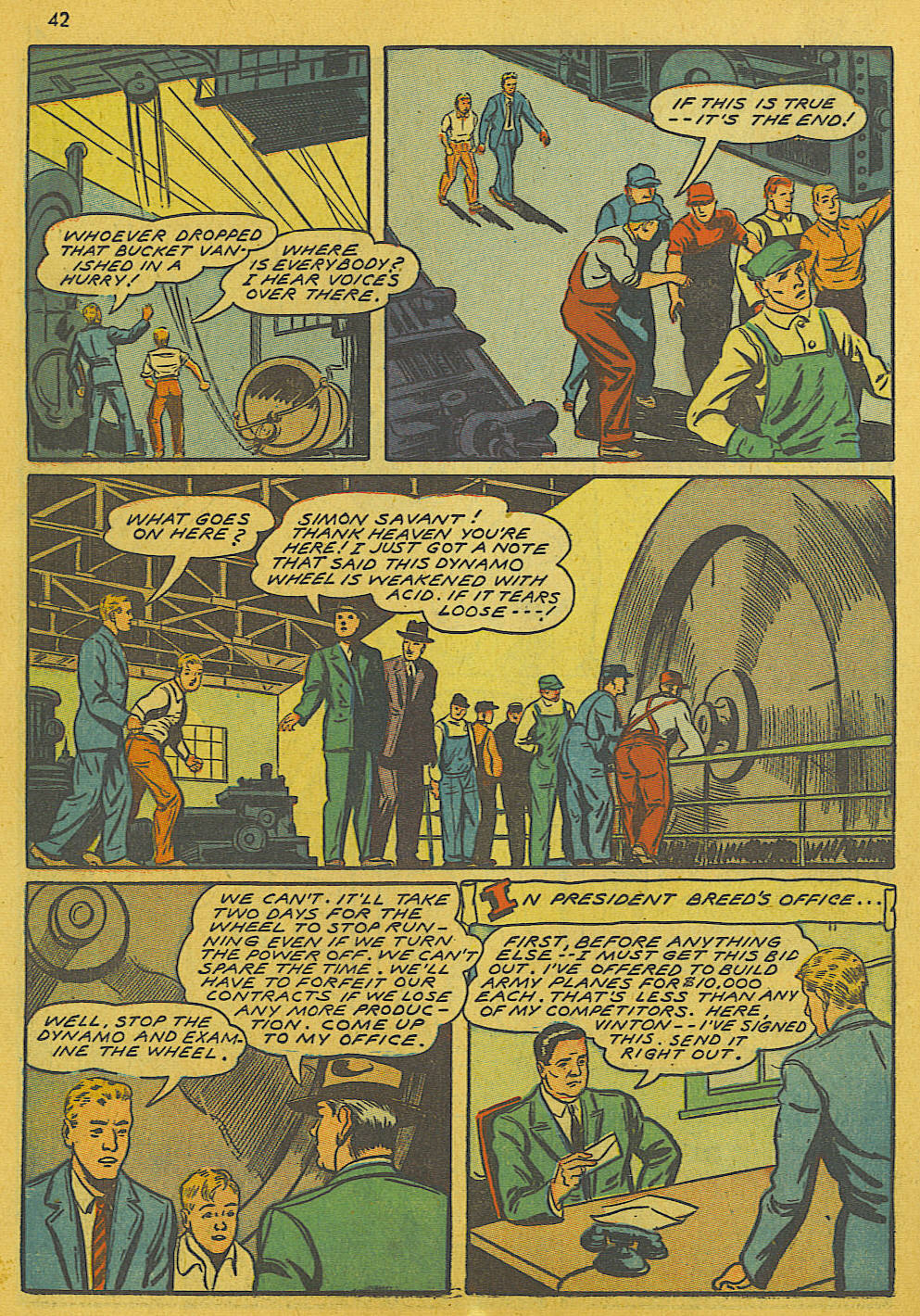 Read online Super-Magician Comics comic -  Issue #10 - 42