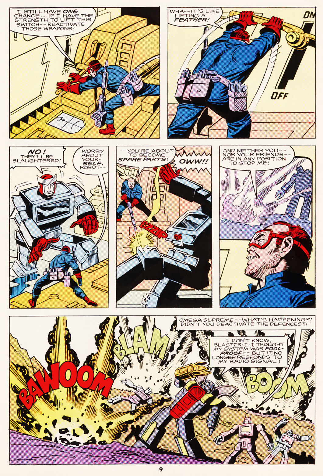 Read online The Transformers (UK) comic -  Issue #110 - 8