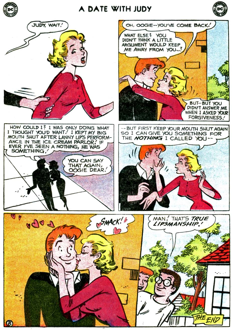 Read online A Date with Judy comic -  Issue #77 - 25