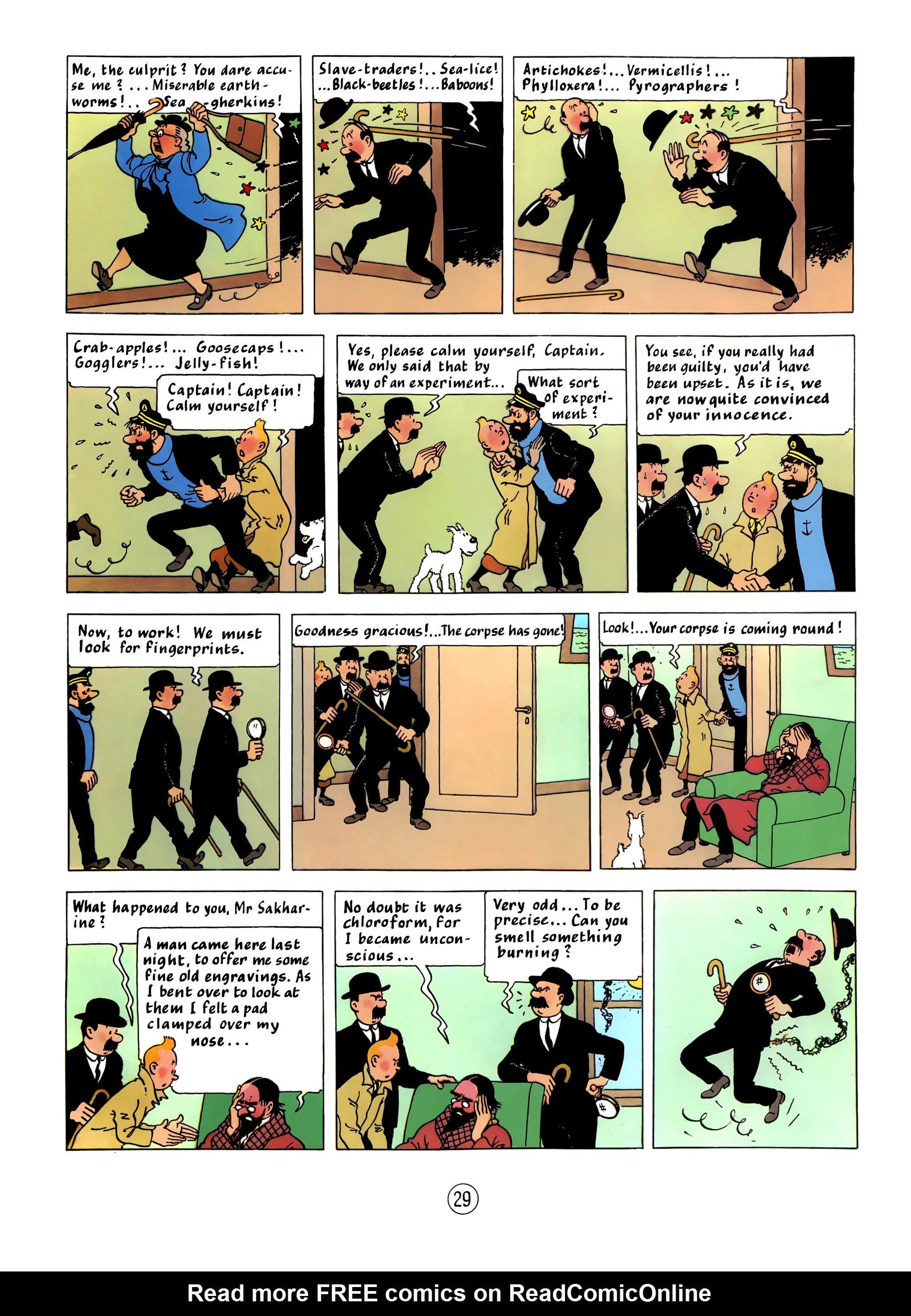 Read online The Adventures of Tintin comic -  Issue #11 - 32