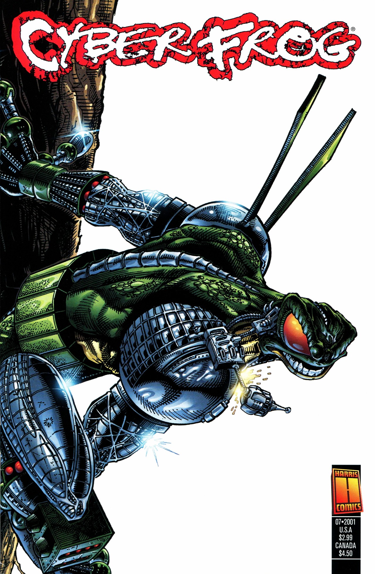 Read online Cyberfrog: Amphibionix comic -  Issue # Full - 1