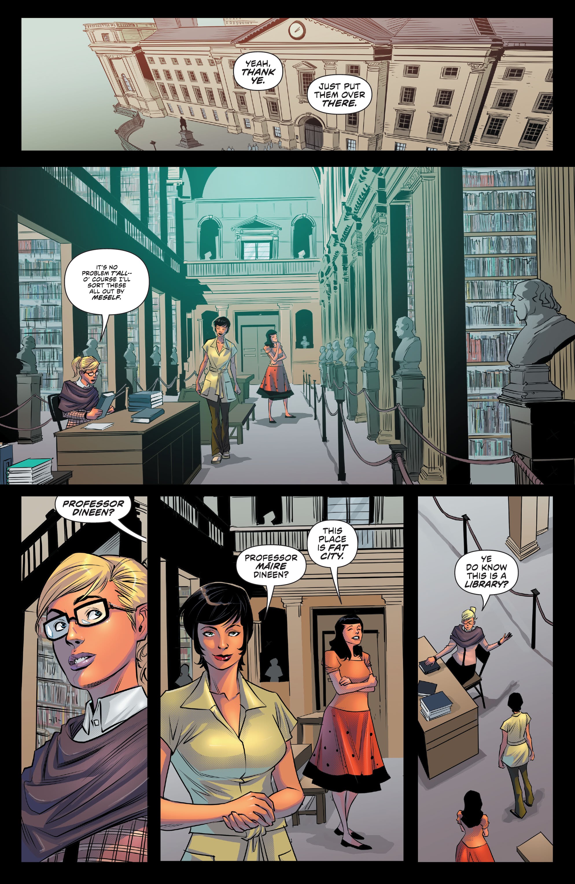 Read online Bettie Page & The Curse of the Banshee comic -  Issue #1 - 14