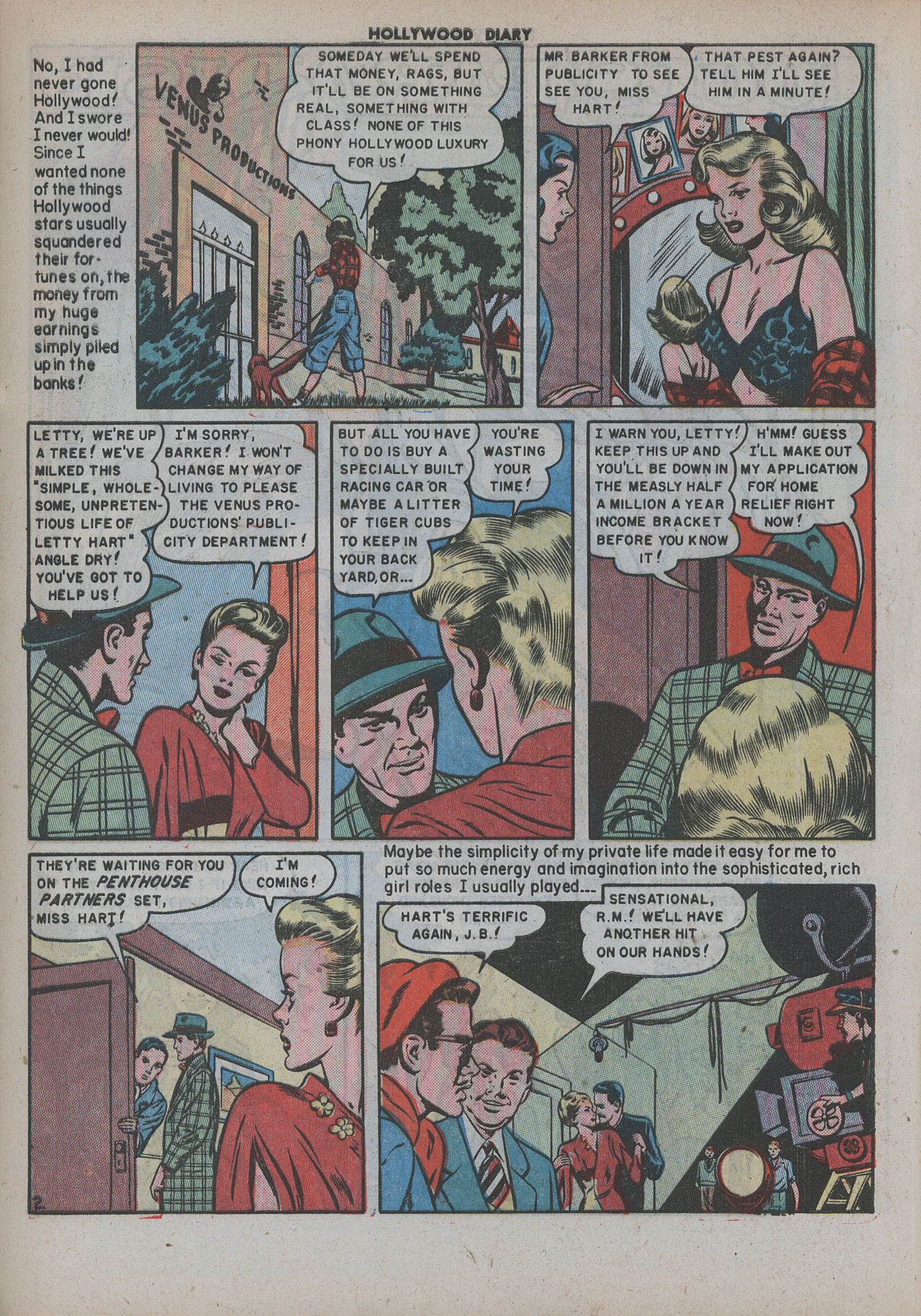Read online Hollywood Diary comic -  Issue #5 - 4