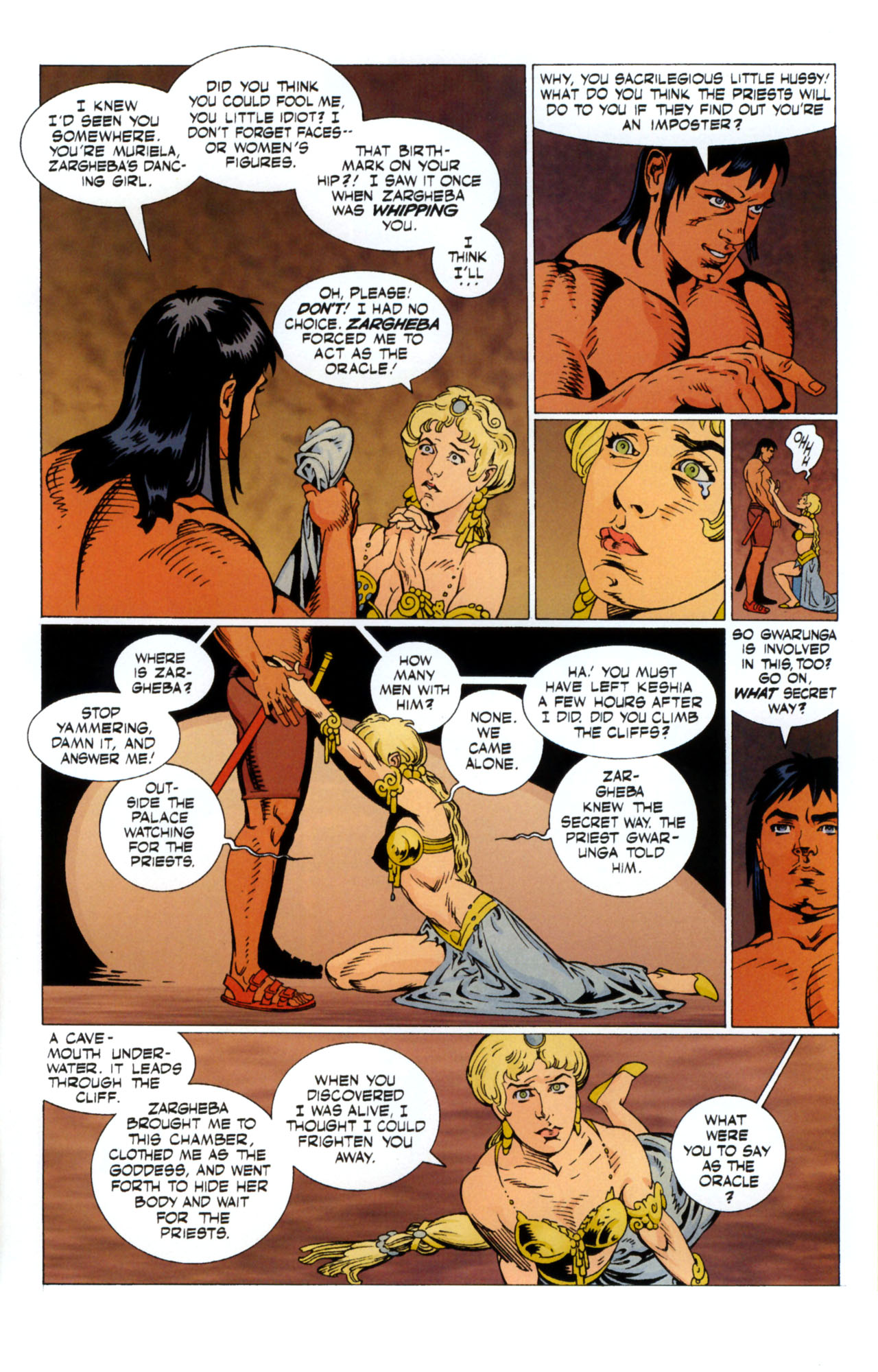 Read online Conan and the Jewels of Gwahlur comic -  Issue #1 - 23