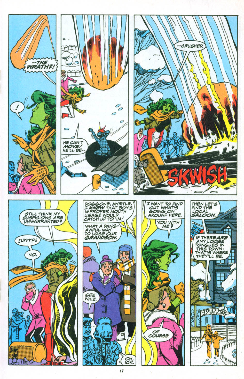 Read online The Sensational She-Hulk comic -  Issue #13 - 14