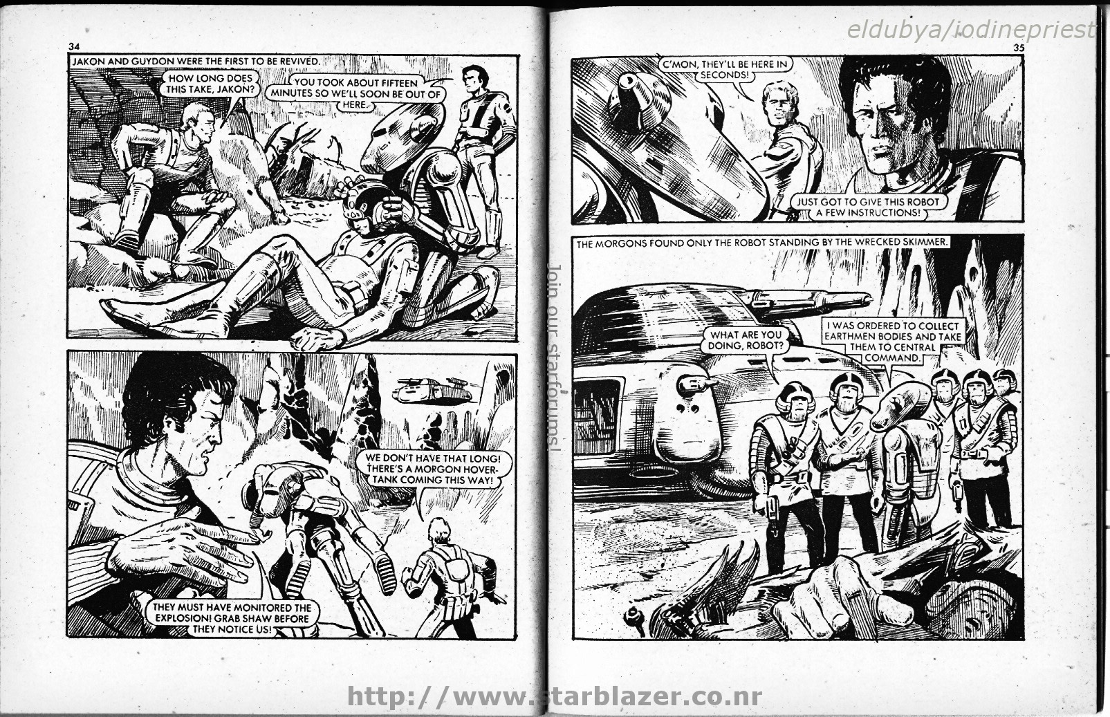 Read online Starblazer comic -  Issue #74 - 19