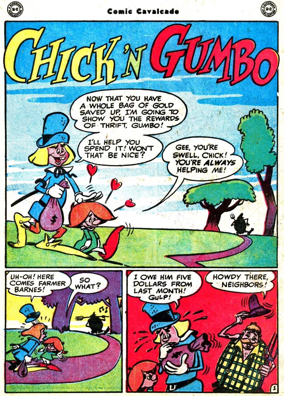 Read online Comic Cavalcade comic -  Issue #31 - 43