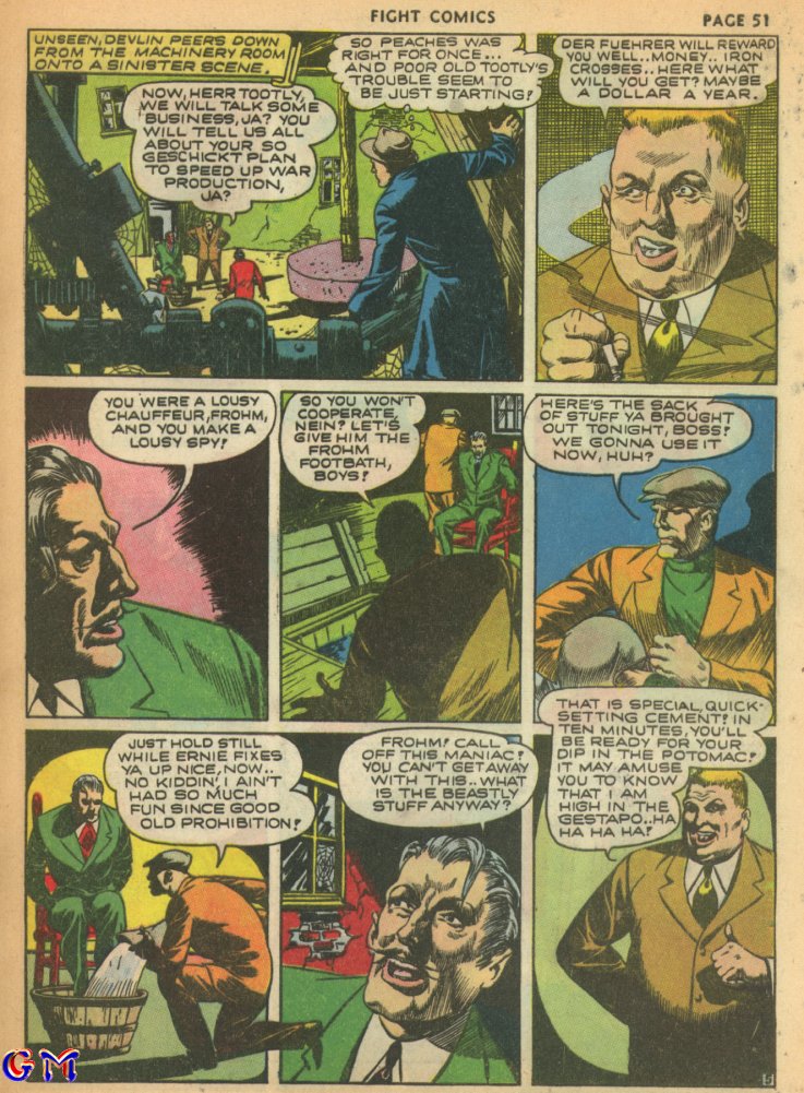 Read online Fight Comics comic -  Issue #20 - 52