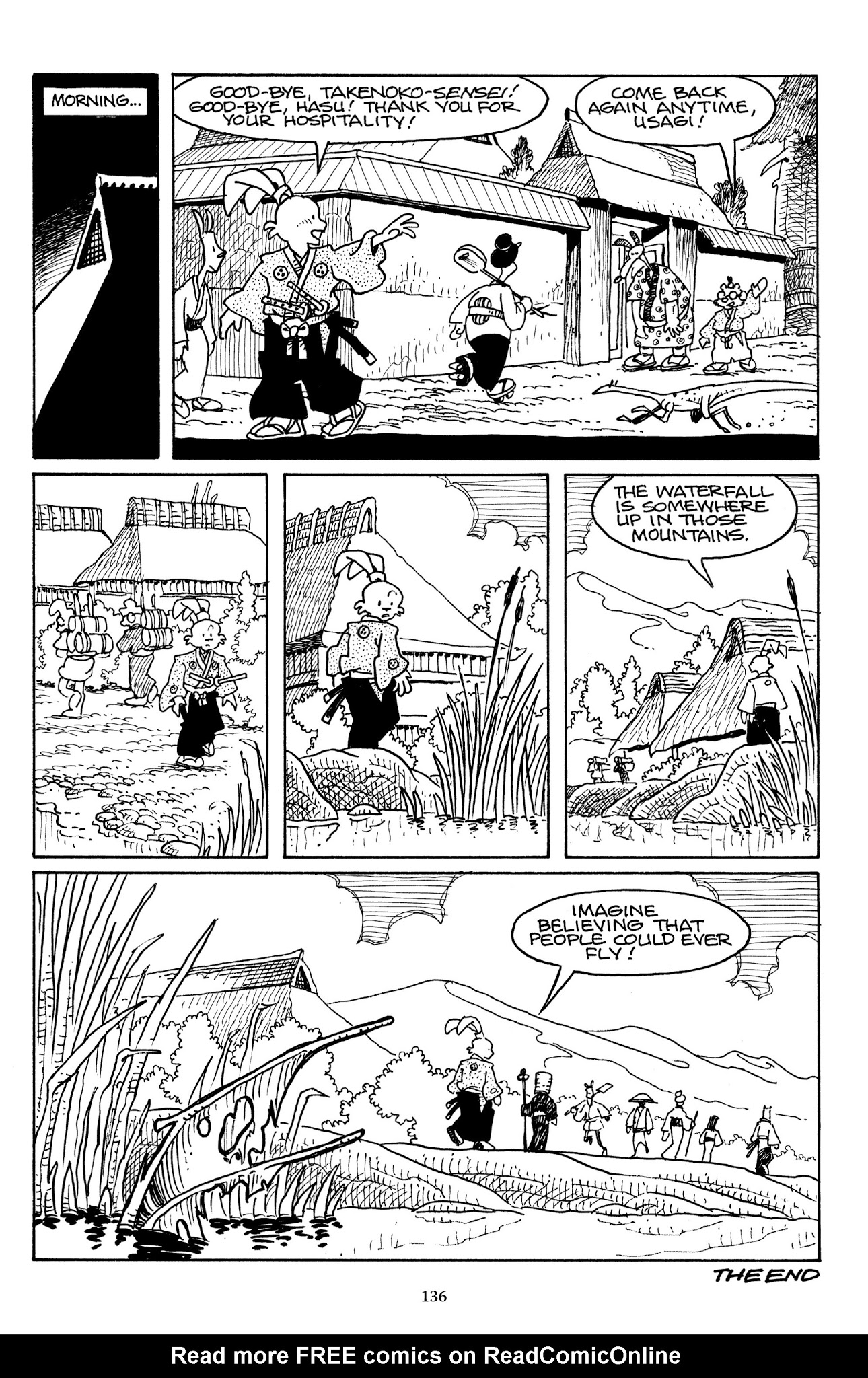 Read online The Usagi Yojimbo Saga comic -  Issue # TPB 5 - 133