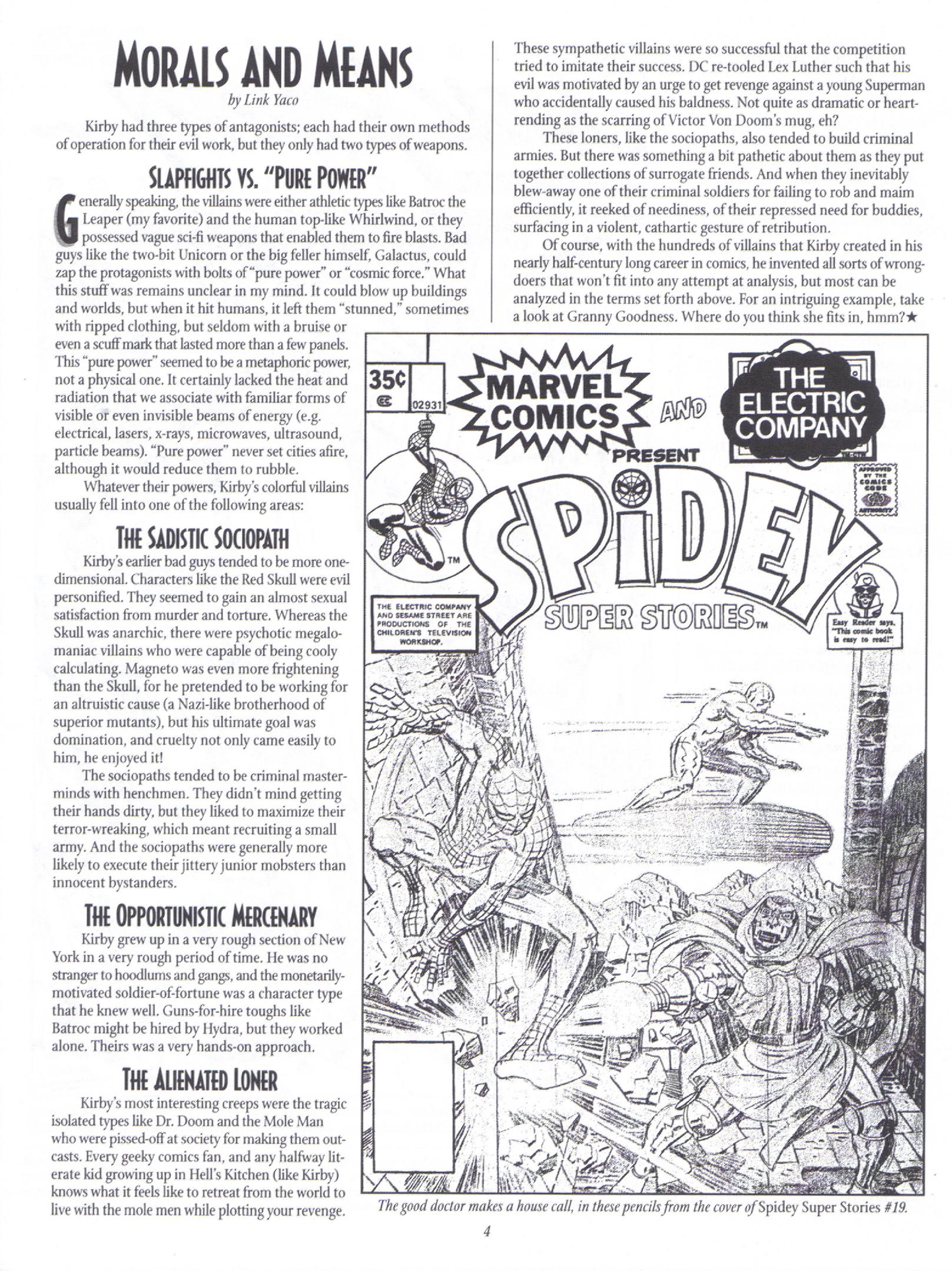 Read online The Jack Kirby Collector comic -  Issue #22 - 4