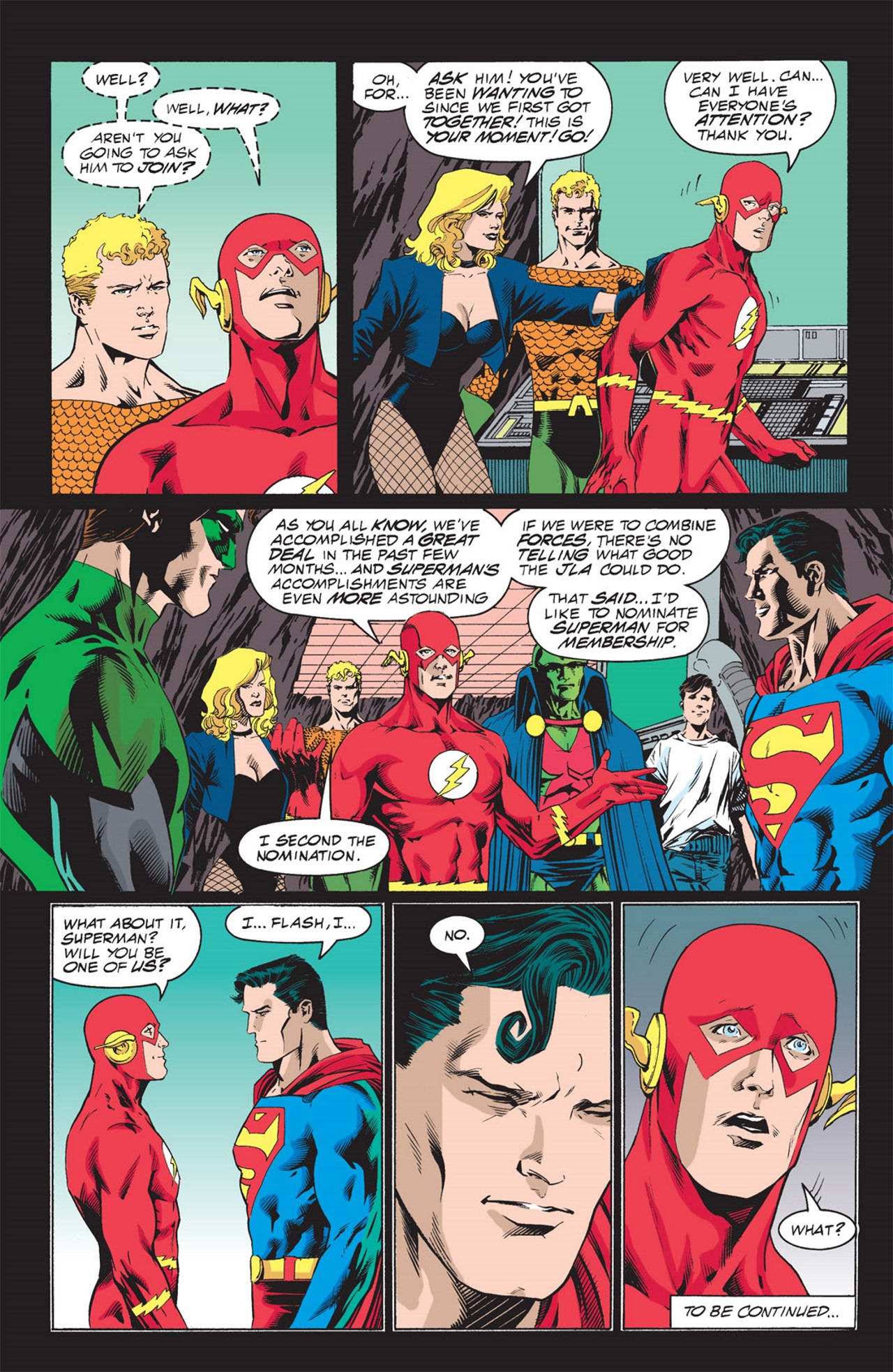 Read online JLA: Year One comic -  Issue #7 - 22