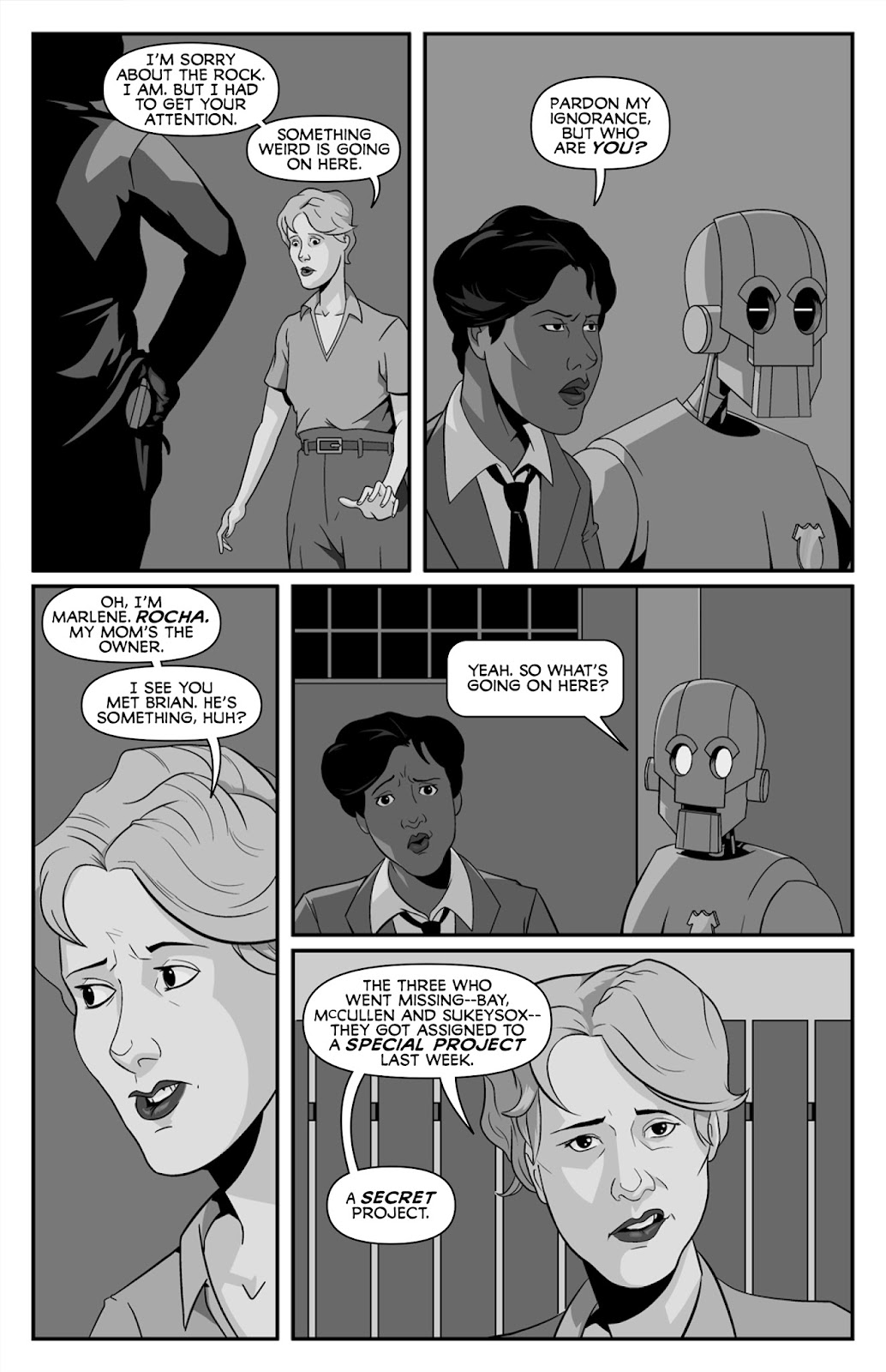 Copernicus Jones: Robot Detective issue 8 - Page 12