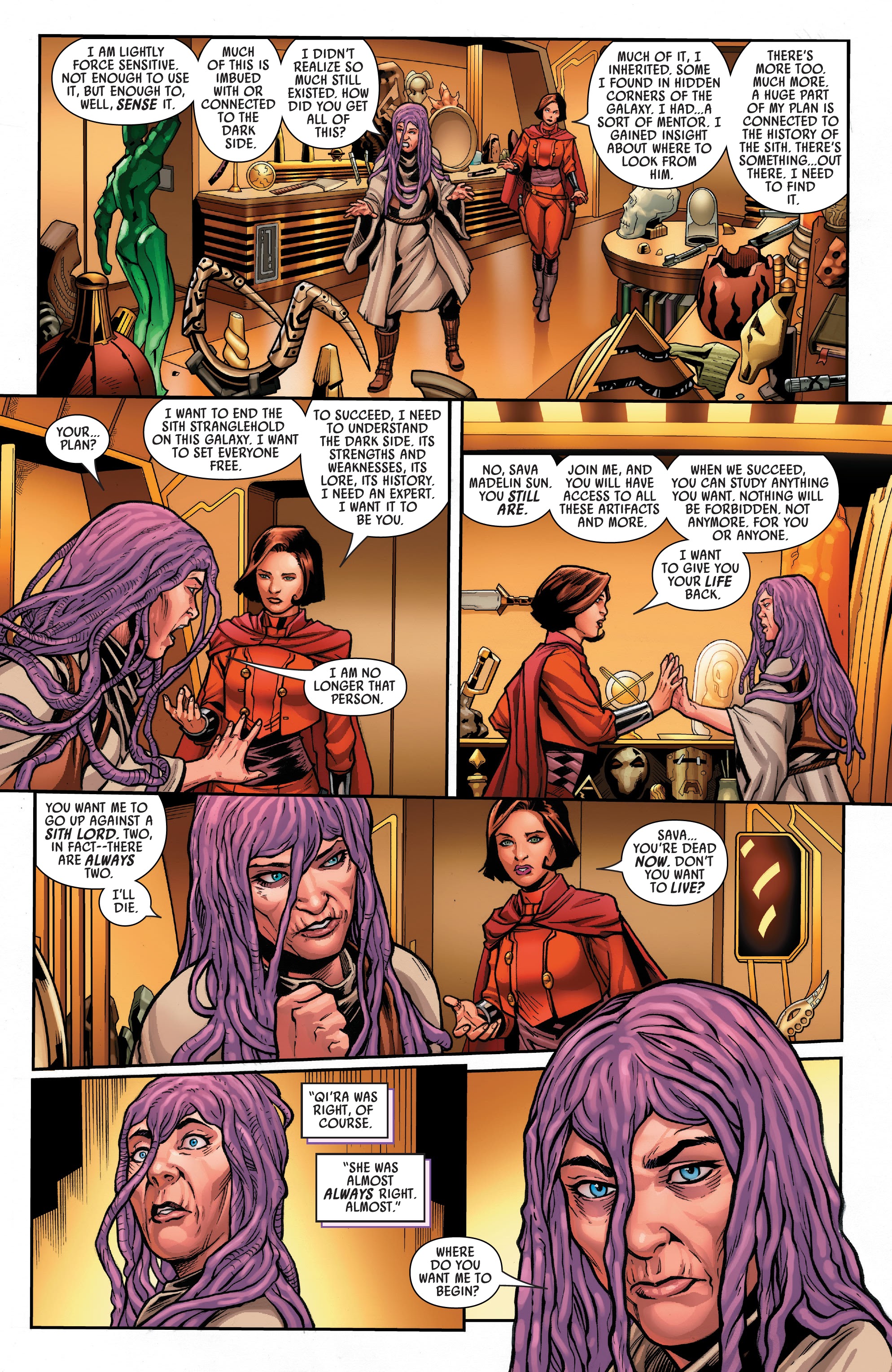 Read online Star Wars: Crimson Reign comic -  Issue #3 - 12