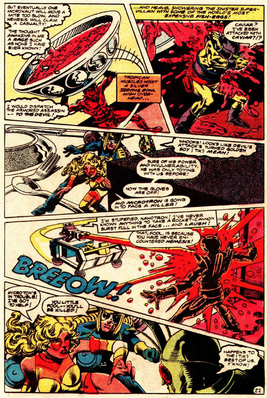 Read online Micronauts (1979) comic -  Issue #42 - 23