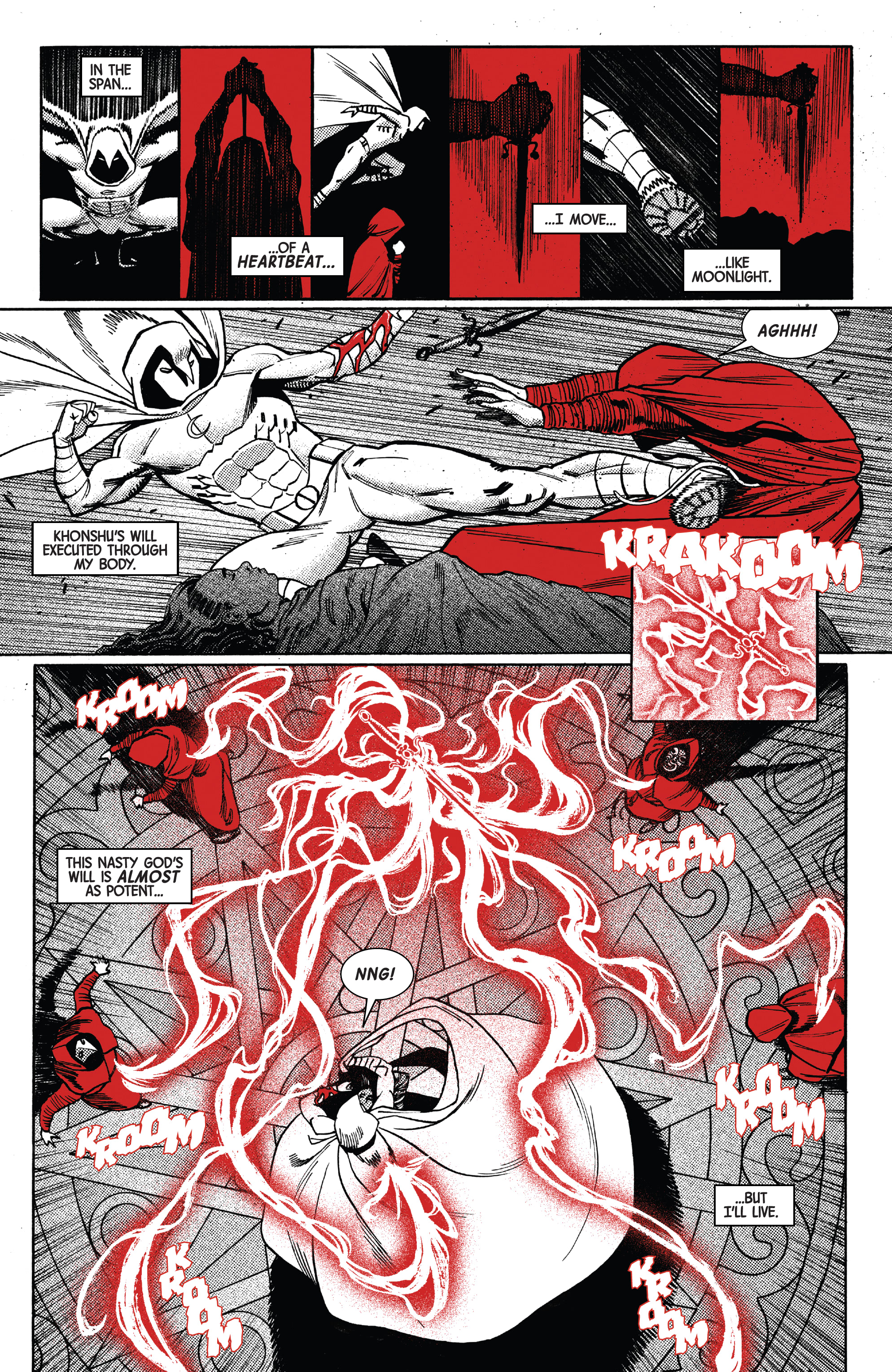 Read online Moon Knight: Black, White & Blood comic -  Issue #3 - 20