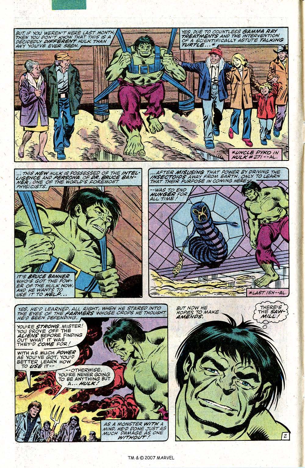 Read online The Incredible Hulk (1968) comic -  Issue #274 - 4