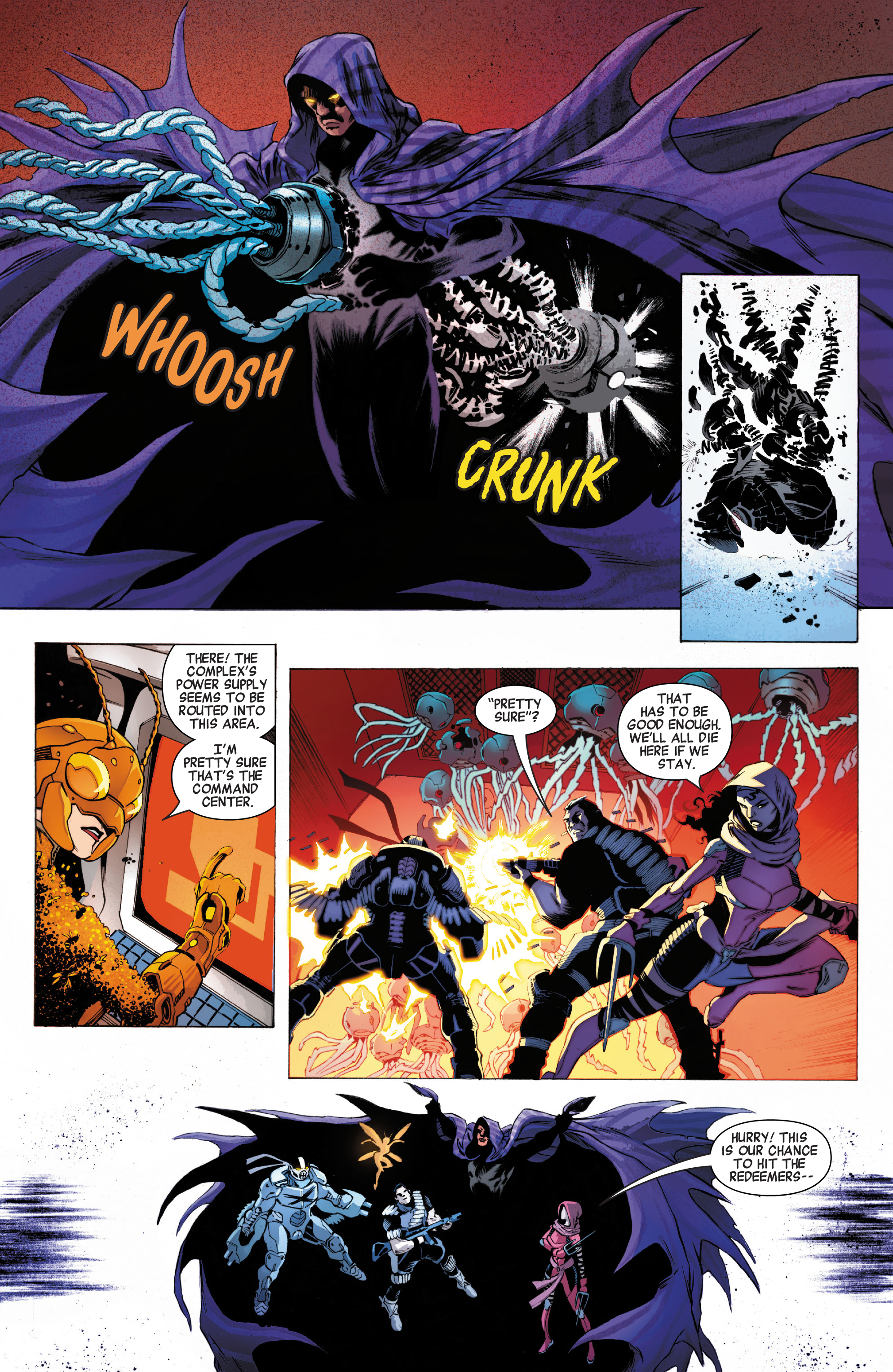 Read online Heroes Reborn: One-Shots comic -  Issue # Squadron Savage - 18