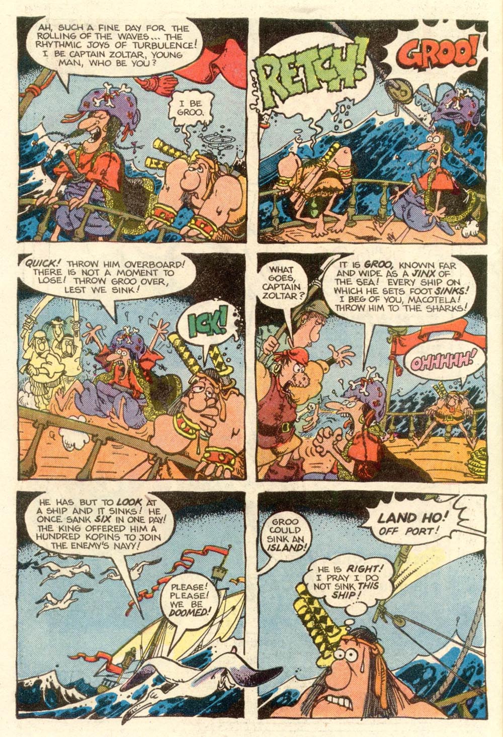 Read online Sergio Aragonés Groo the Wanderer comic -  Issue #5 - 6