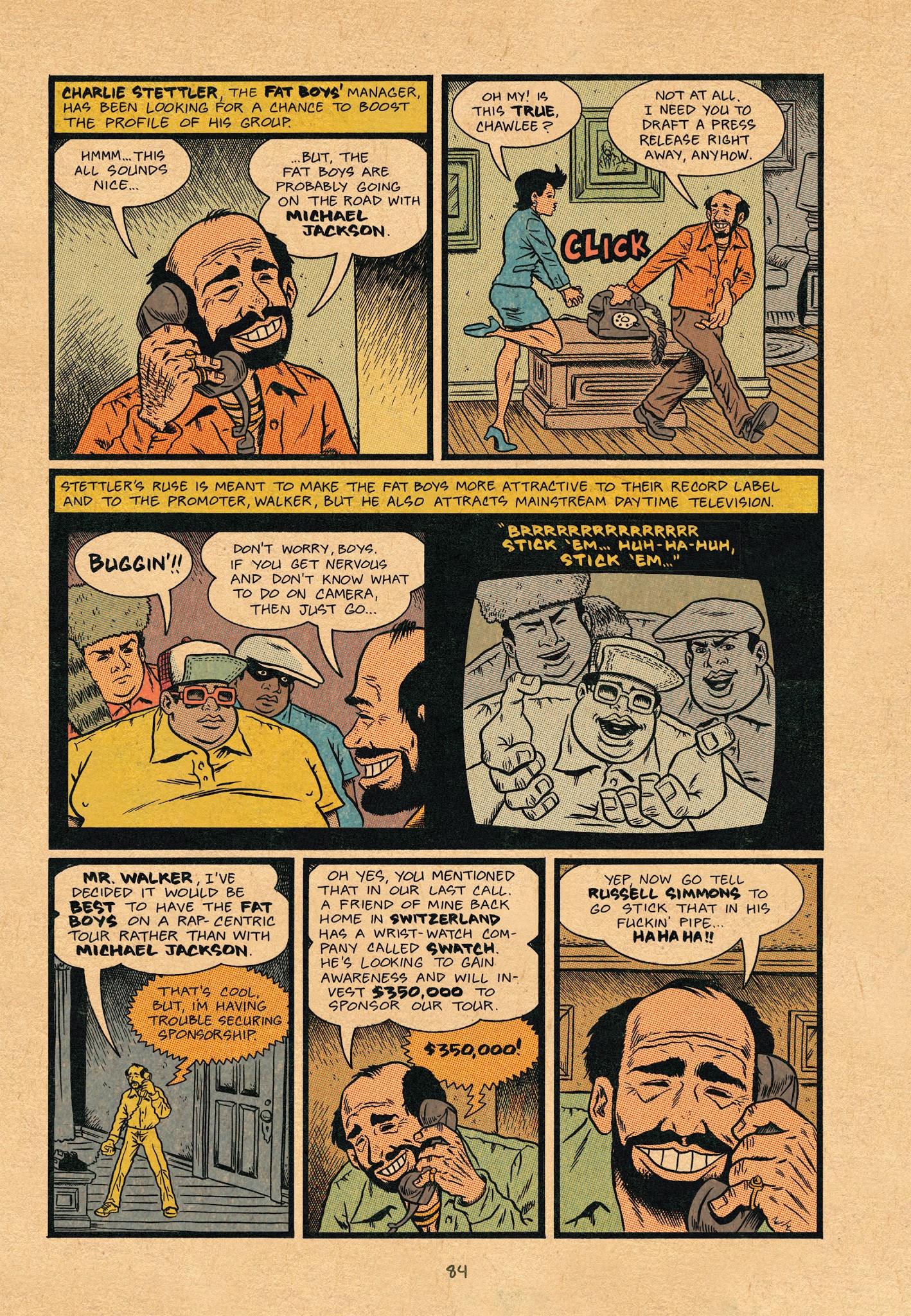 Read online Hip Hop Family Tree (2013) comic -  Issue # TPB 3 - 86