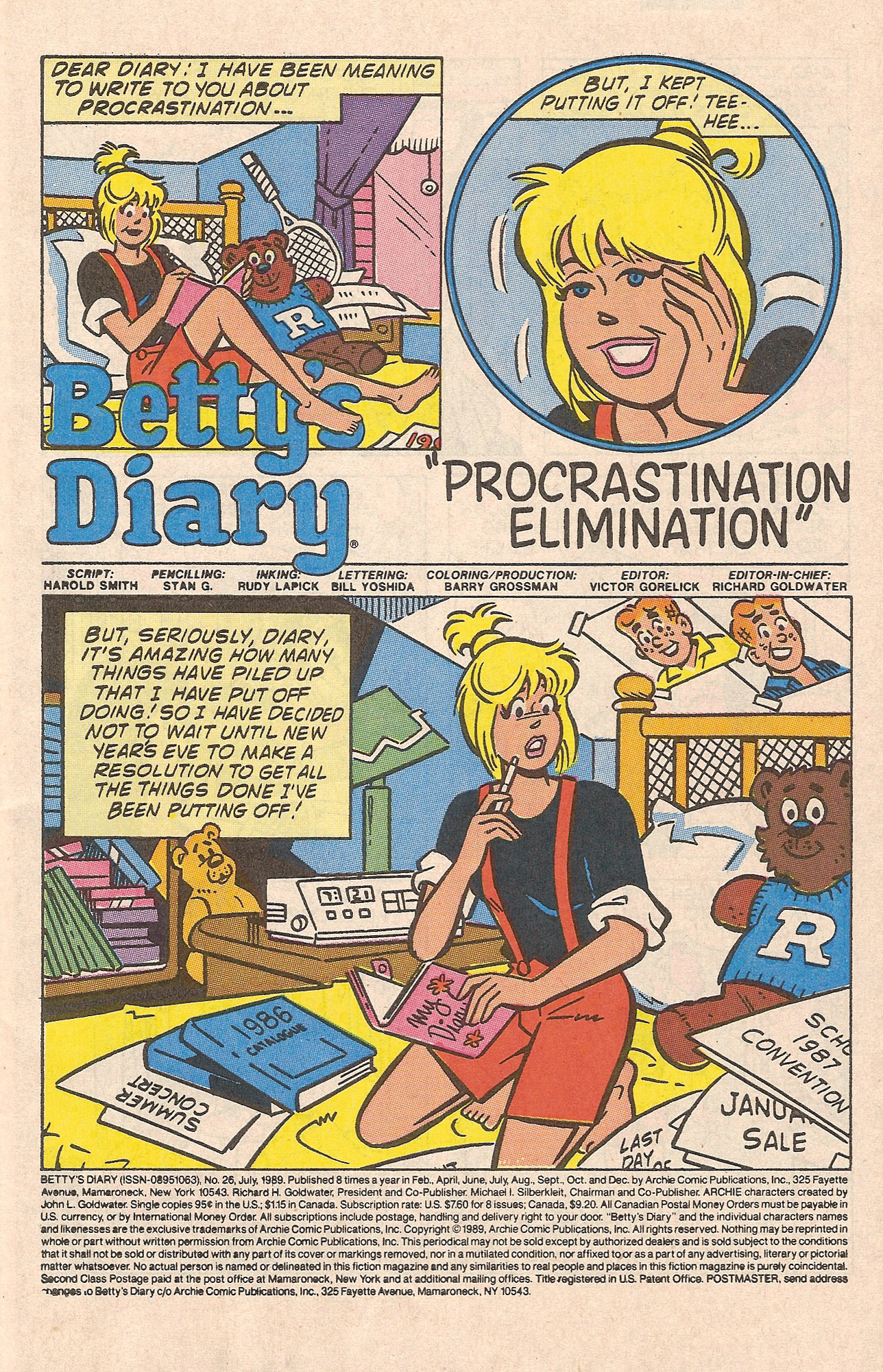 Read online Betty's Diary comic -  Issue #26 - 3