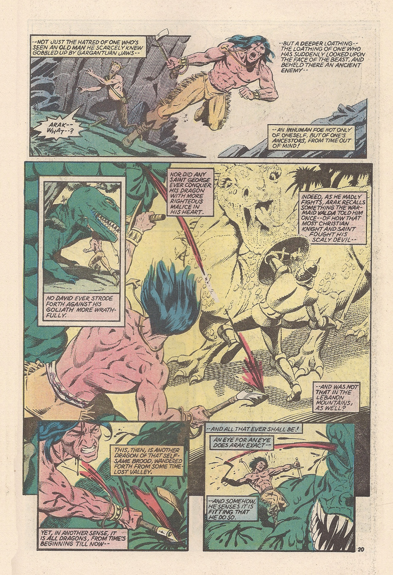Read online Arak Son of Thunder comic -  Issue #32 - 27