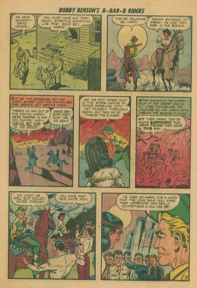 Read online Bobby Benson's B-Bar-B Riders comic -  Issue #1 - 24