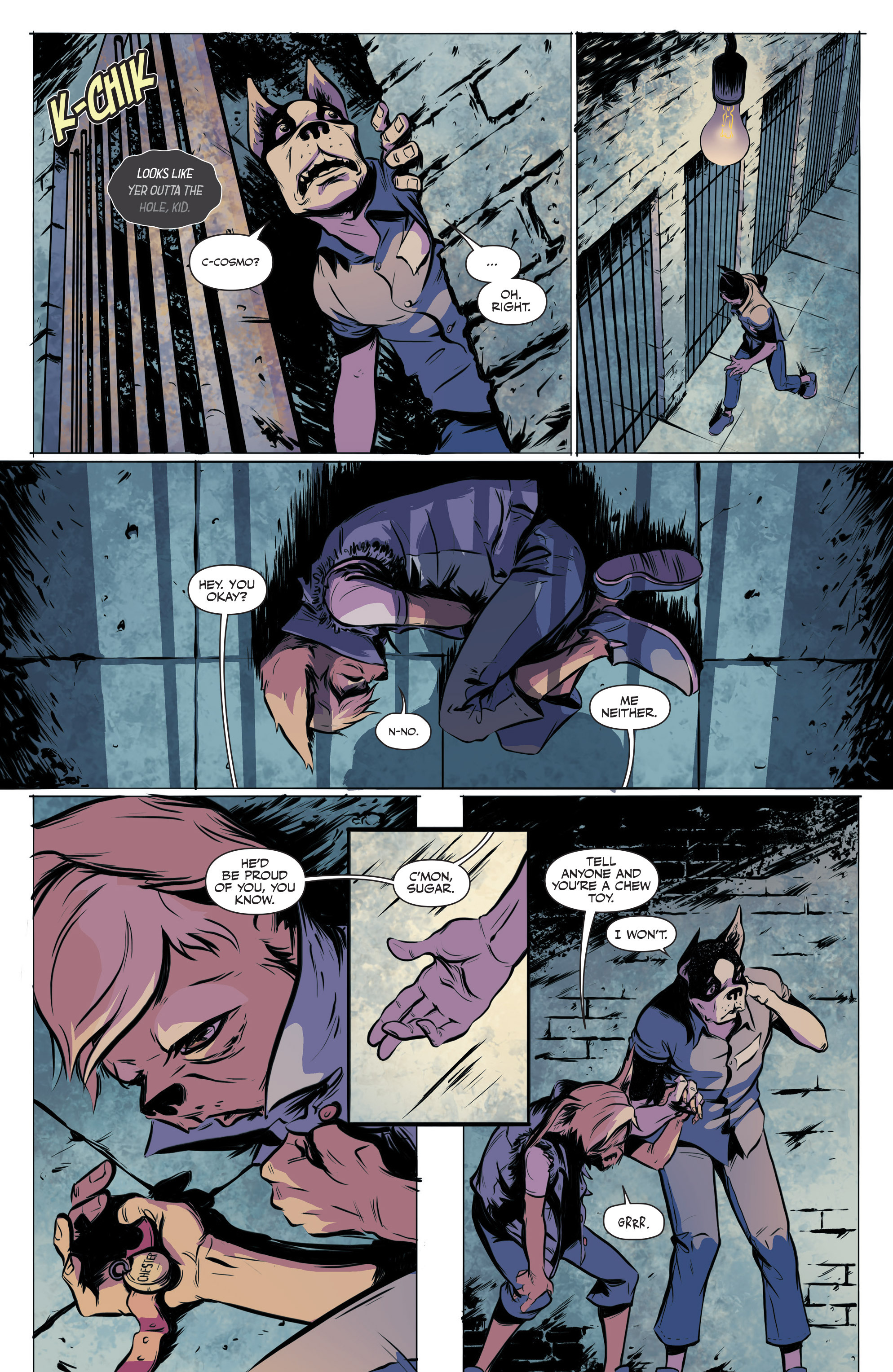 Read online Kennel Block Blues comic -  Issue #3 - 23