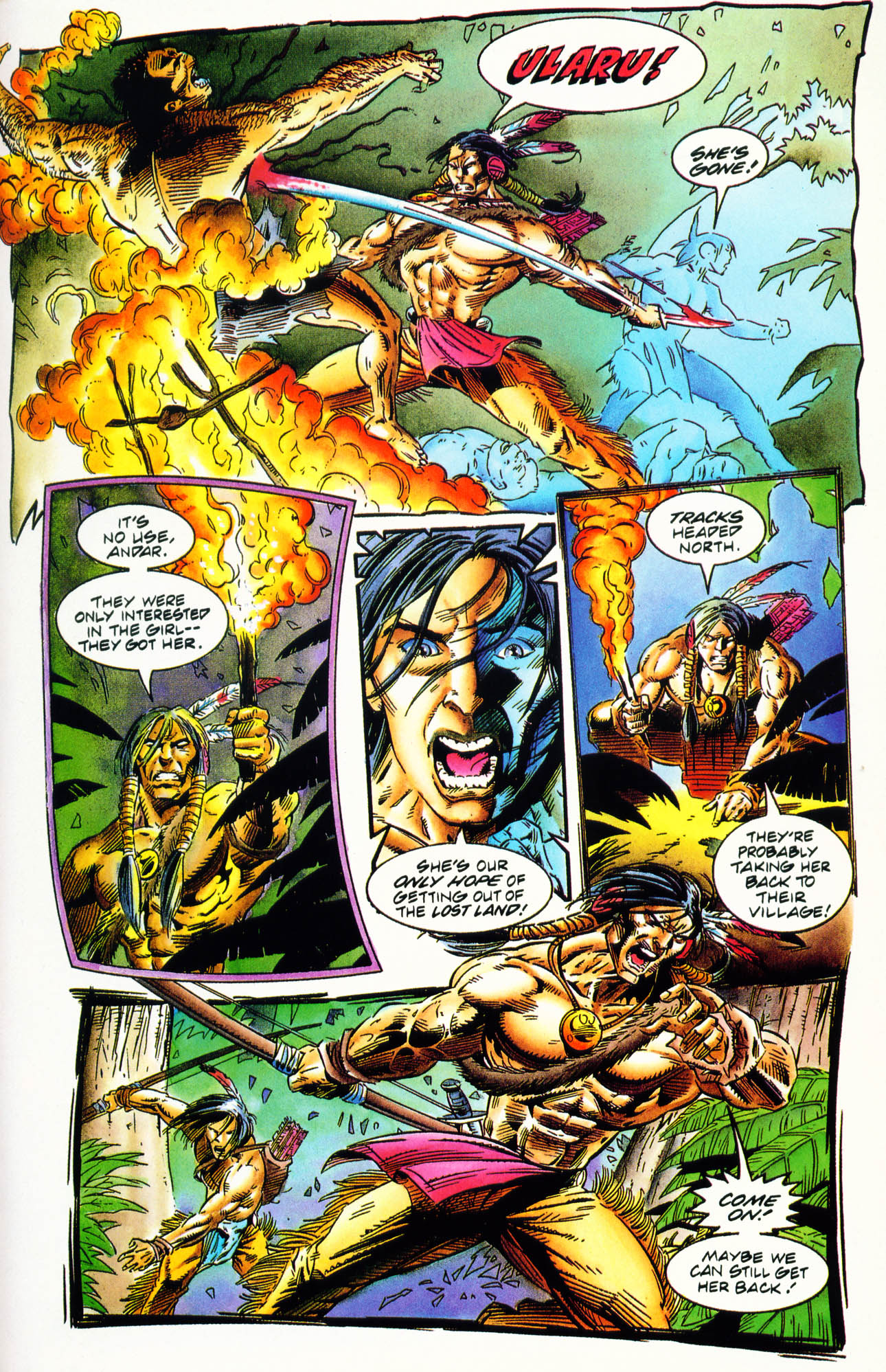 Read online Turok, Dinosaur Hunter (1993) comic -  Issue #34 - 17