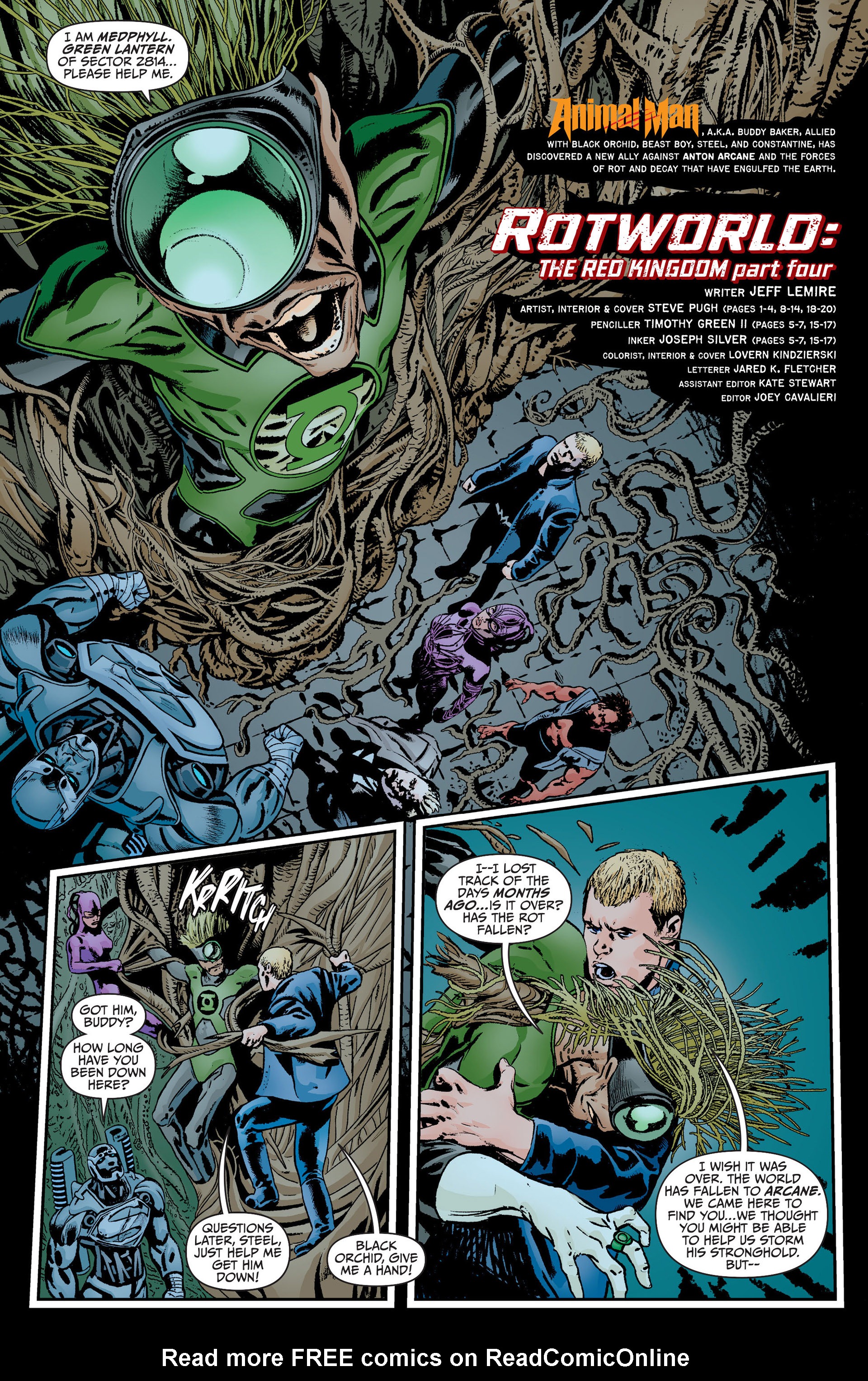 Read online Animal Man (2011) comic -  Issue #16 - 2