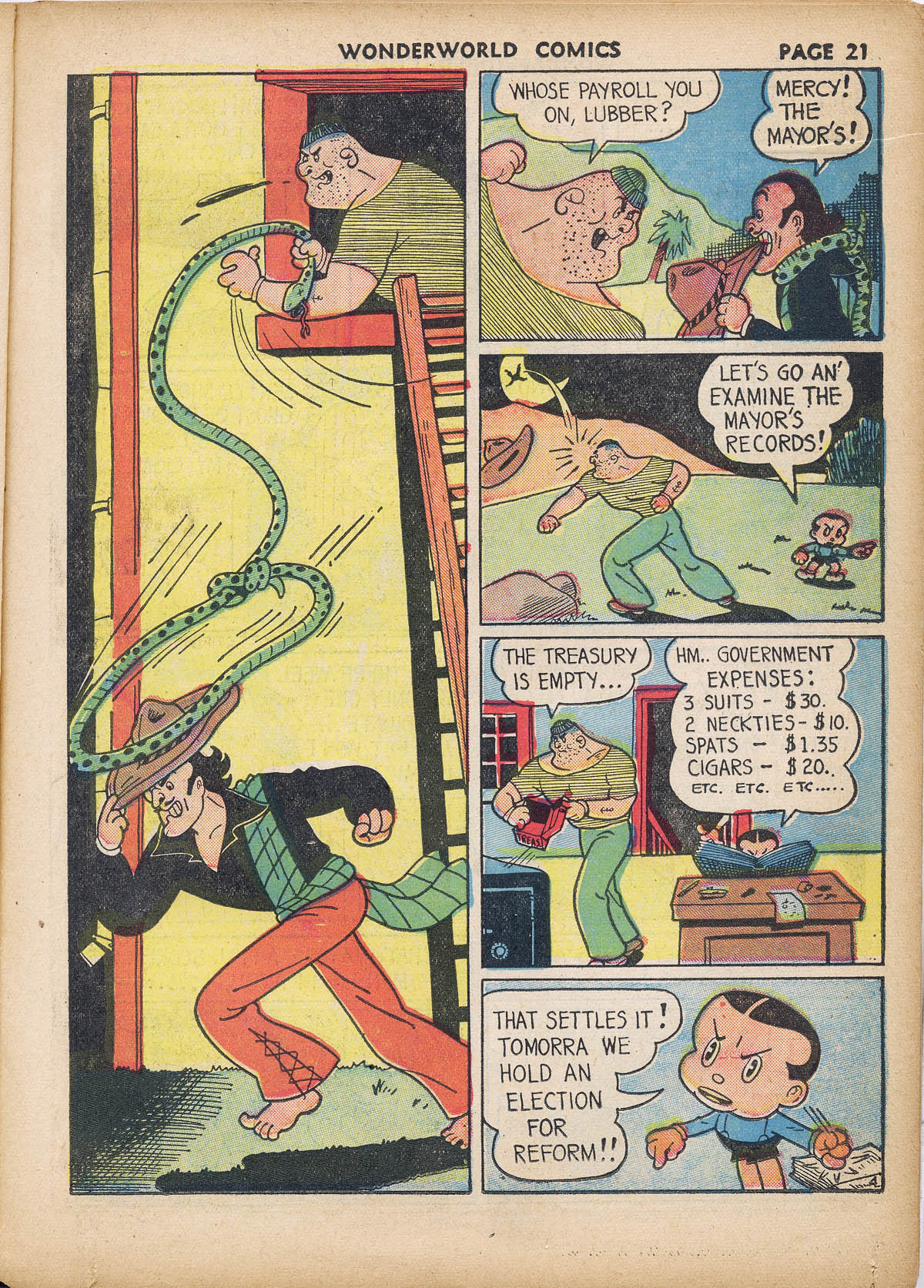 Read online Wonderworld Comics comic -  Issue #8 - 23