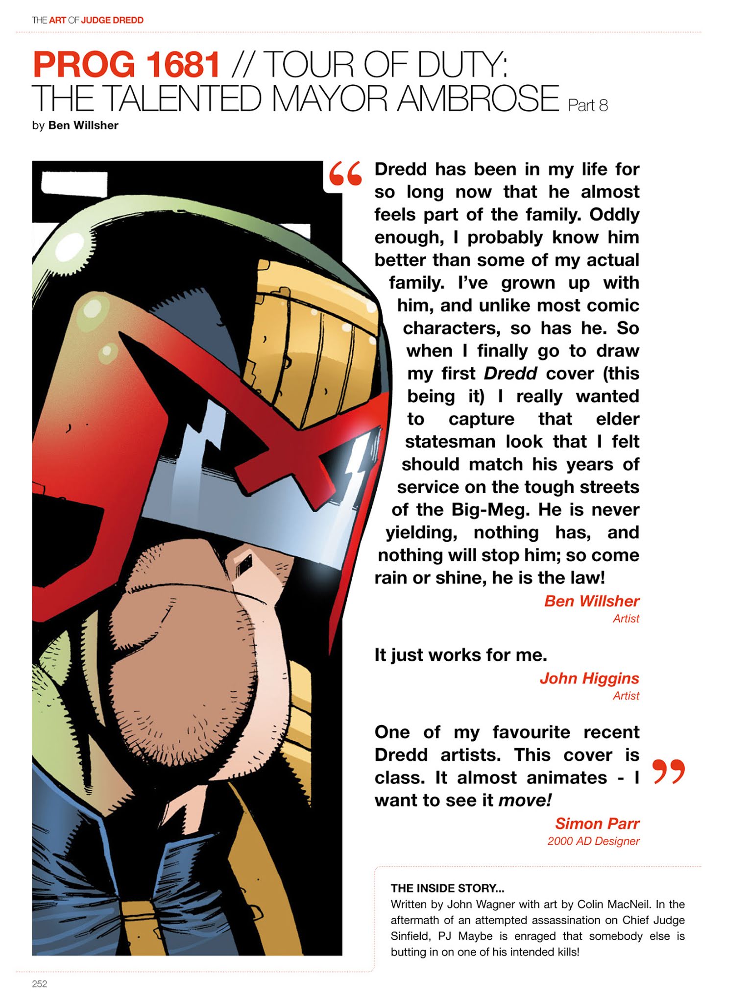 Read online The Art of Judge Dredd: Featuring 35 Years of Zarjaz Covers comic -  Issue # TPB (Part 3) - 70