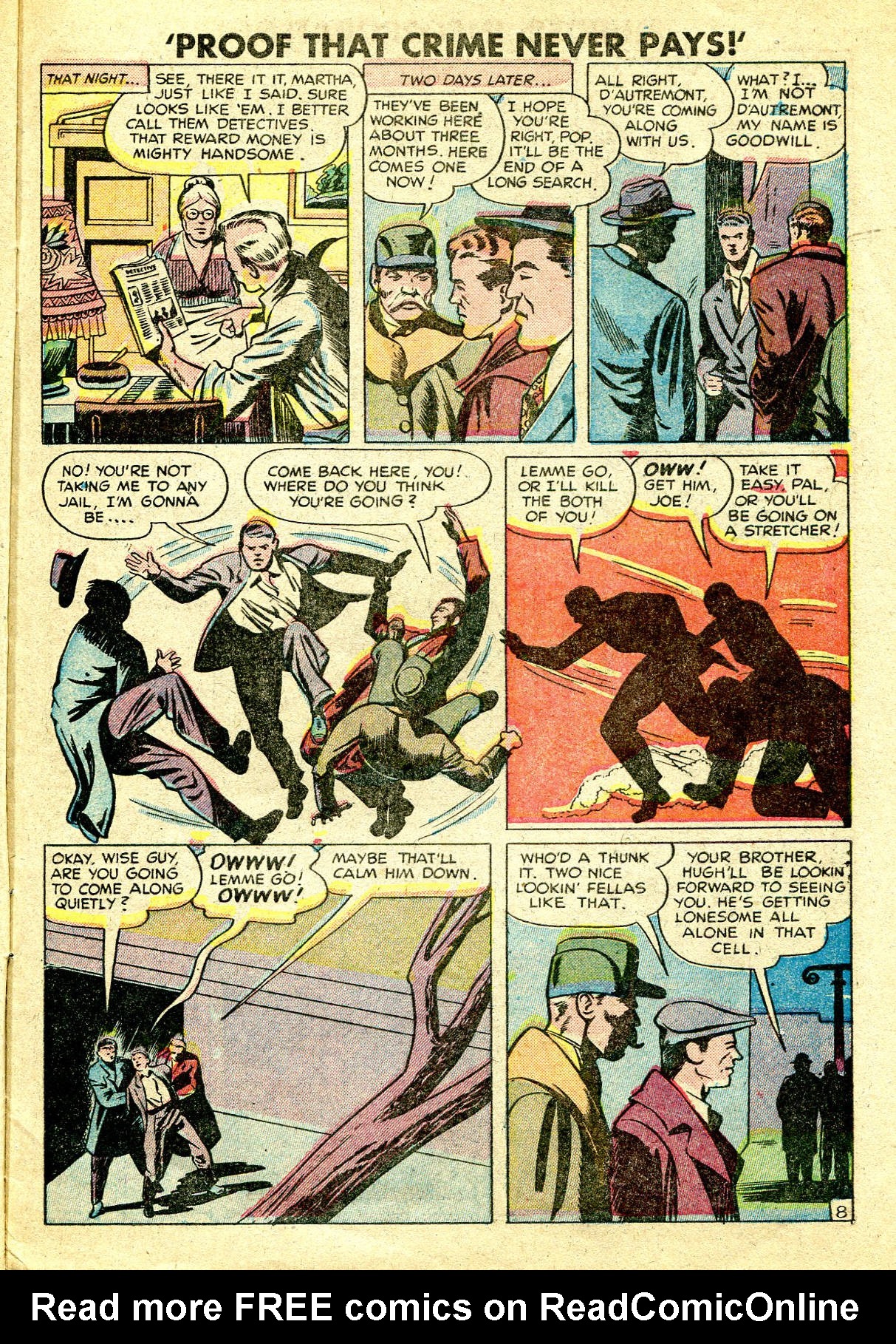 Read online Murder Incorporated (1948) comic -  Issue #6 - 9