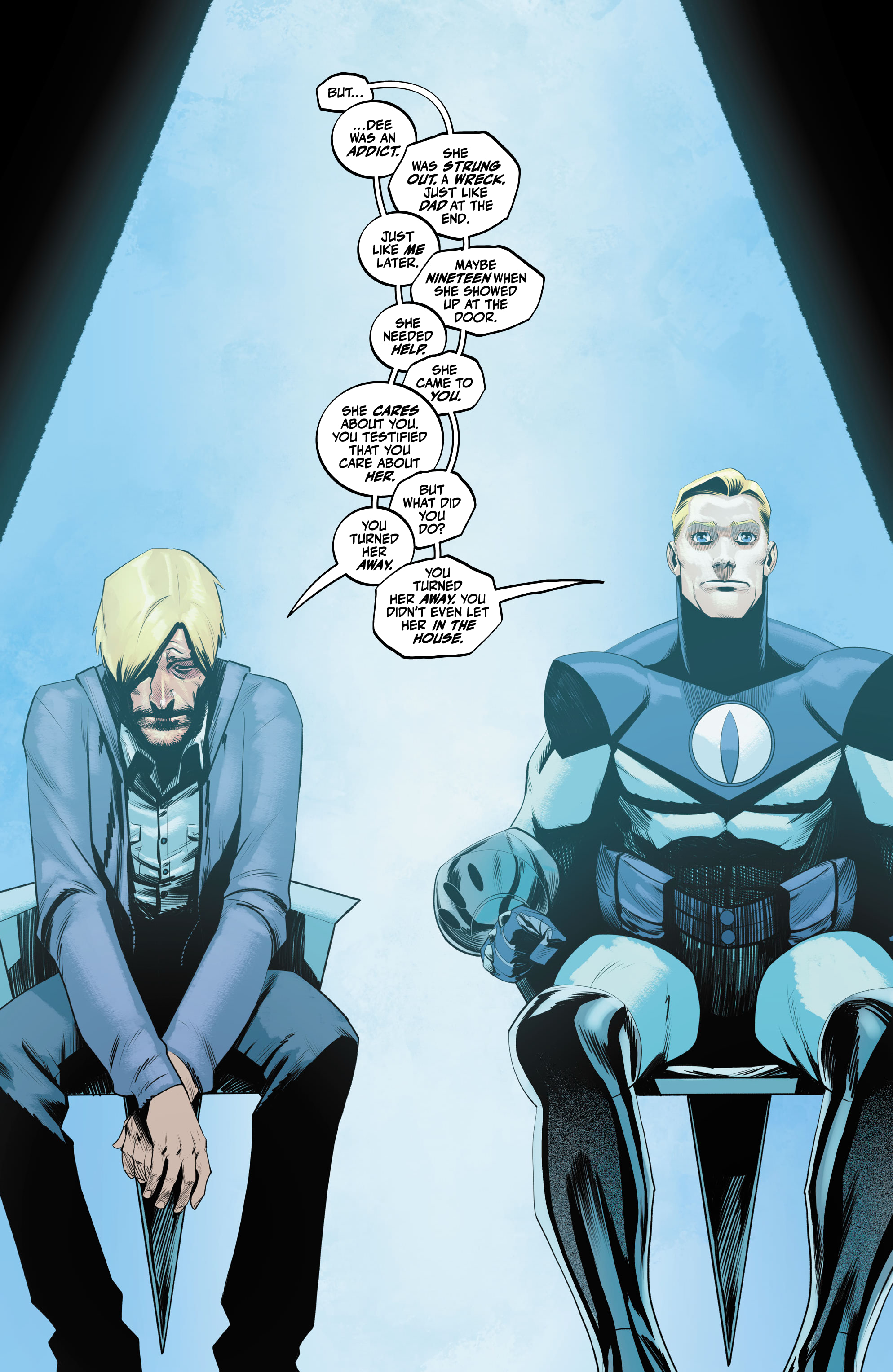 Read online The Blue Flame comic -  Issue #10 - 18