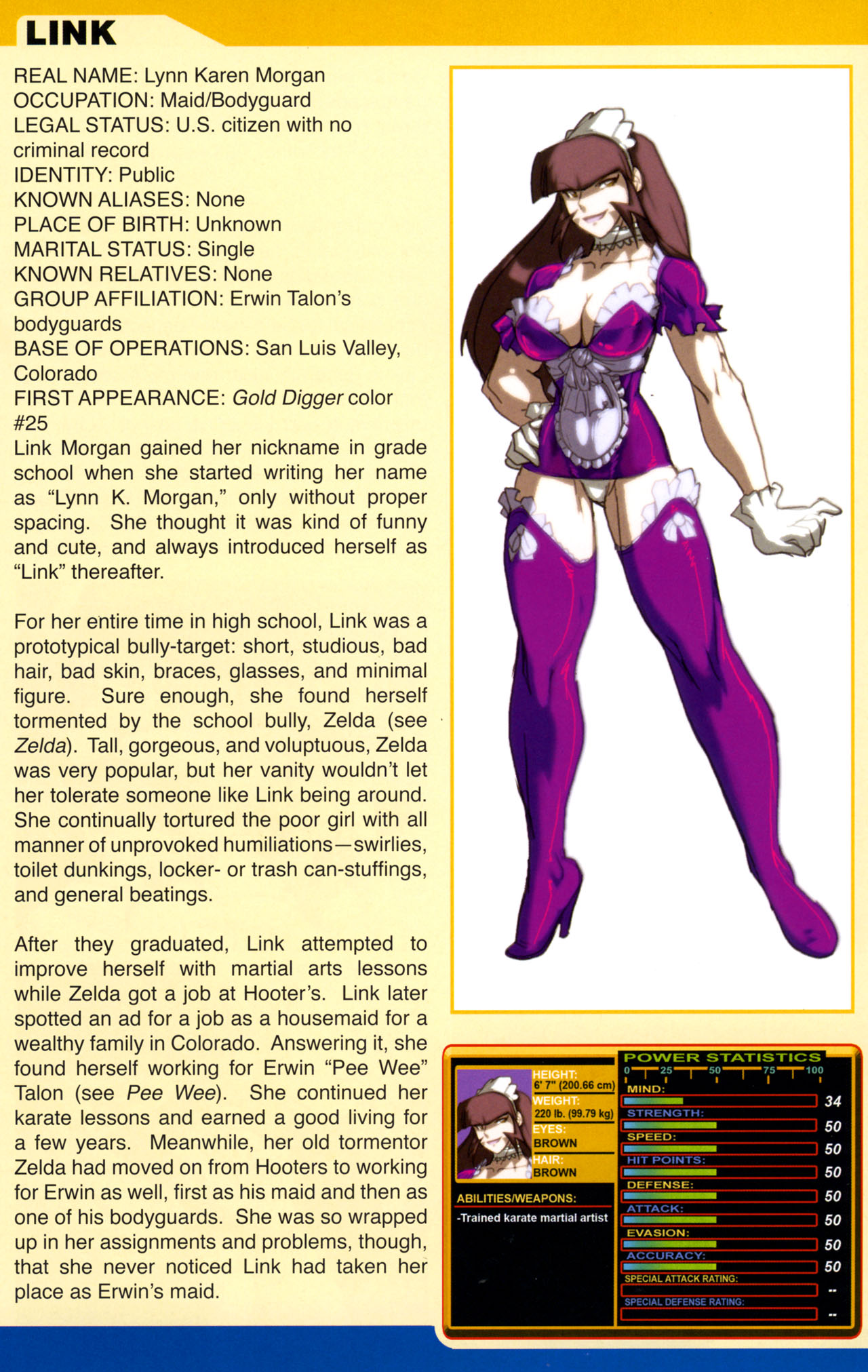 Read online Gold Digger Sourcebook: The Official Handbook of the GD Universe comic -  Issue #8 - 17