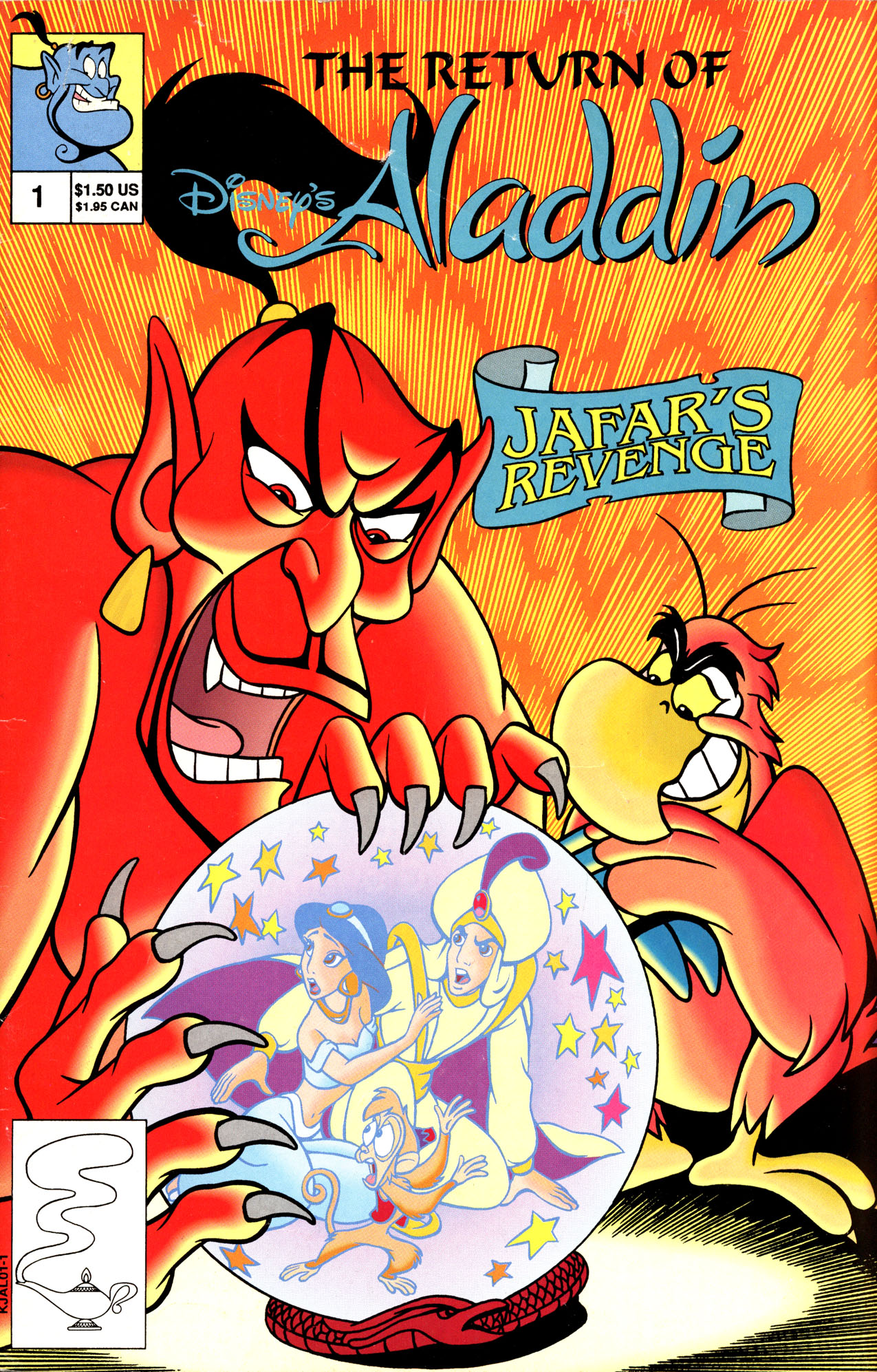 Read online The Return of Disney's Aladdin comic -  Issue #1 - 1