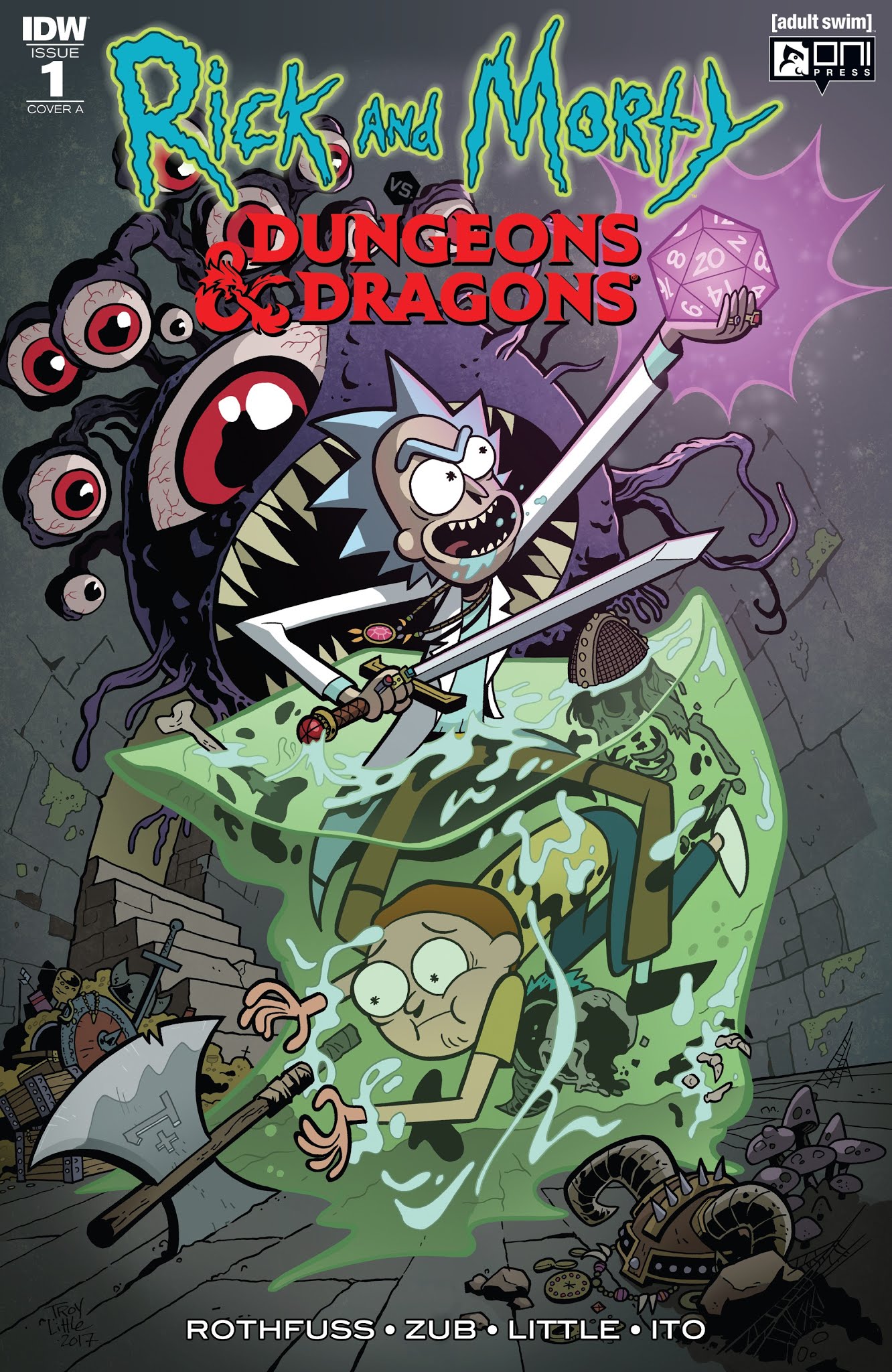 Read online Rick and Morty vs Dungeons & Dragons comic -  Issue #1 - 1