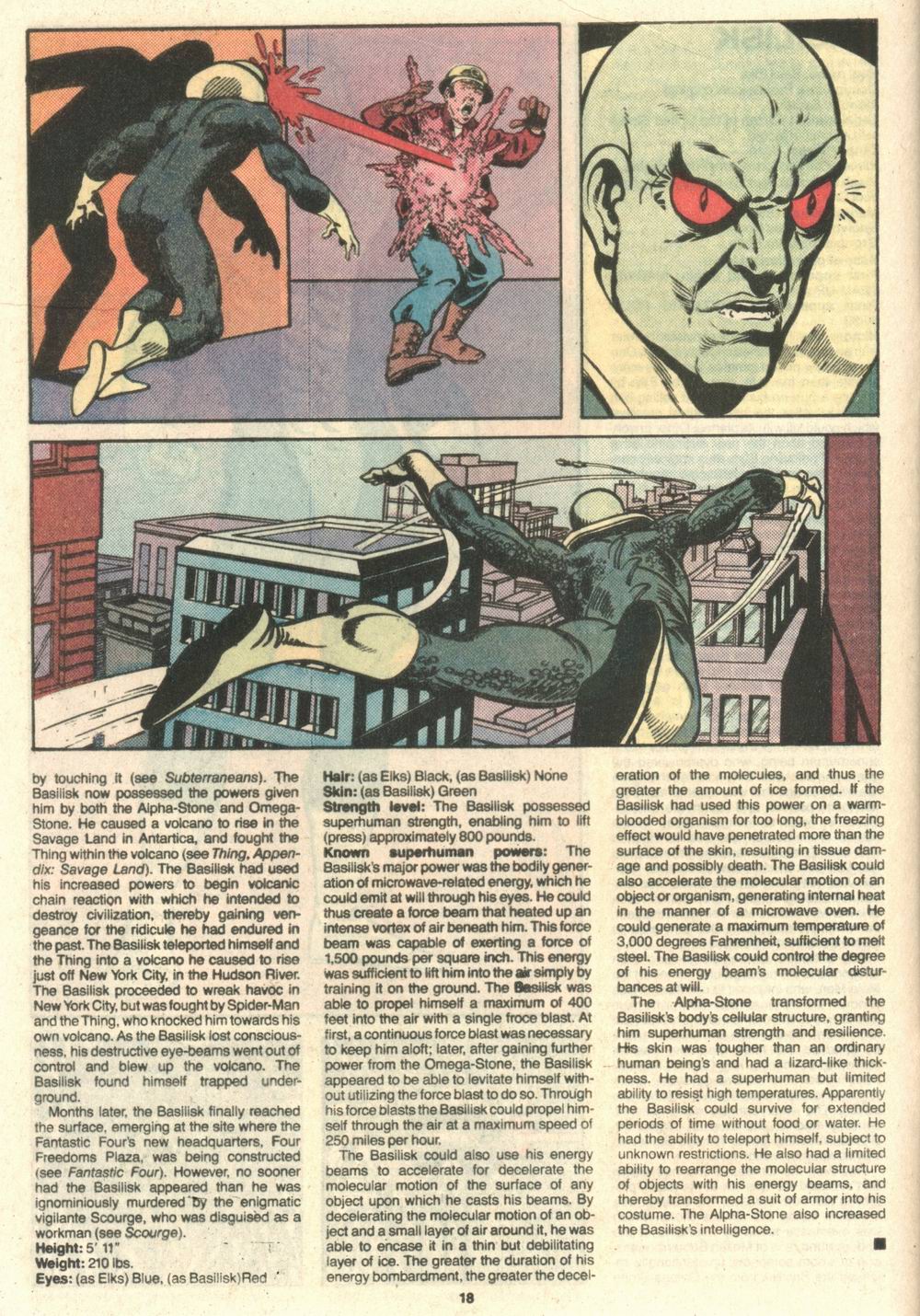 Read online The Official Handbook of the Marvel Universe Deluxe Edition comic -  Issue #16 - 20