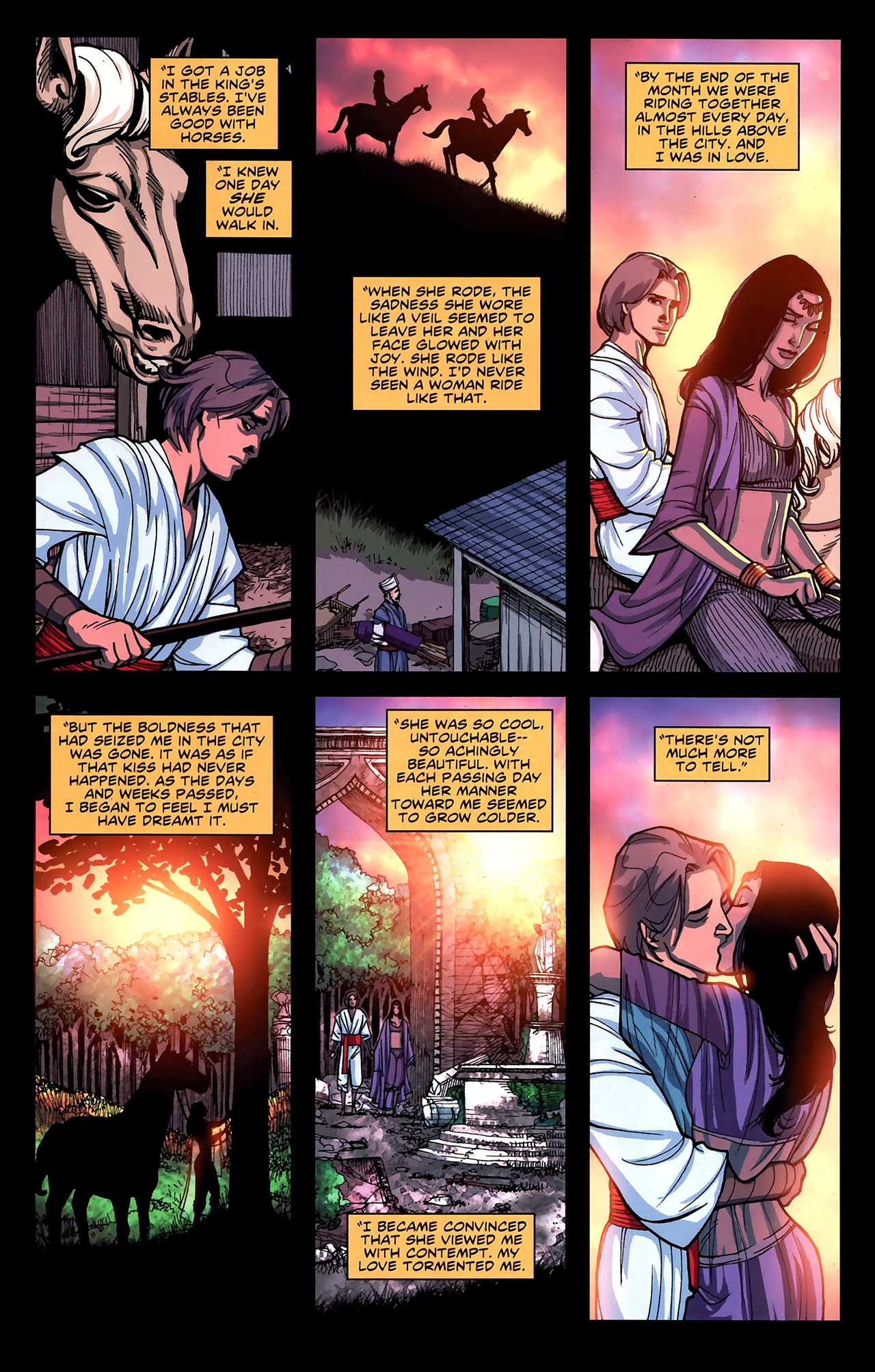 Read online Prince of Persia: Before the Sandstorm comic -  Issue #1 - 21