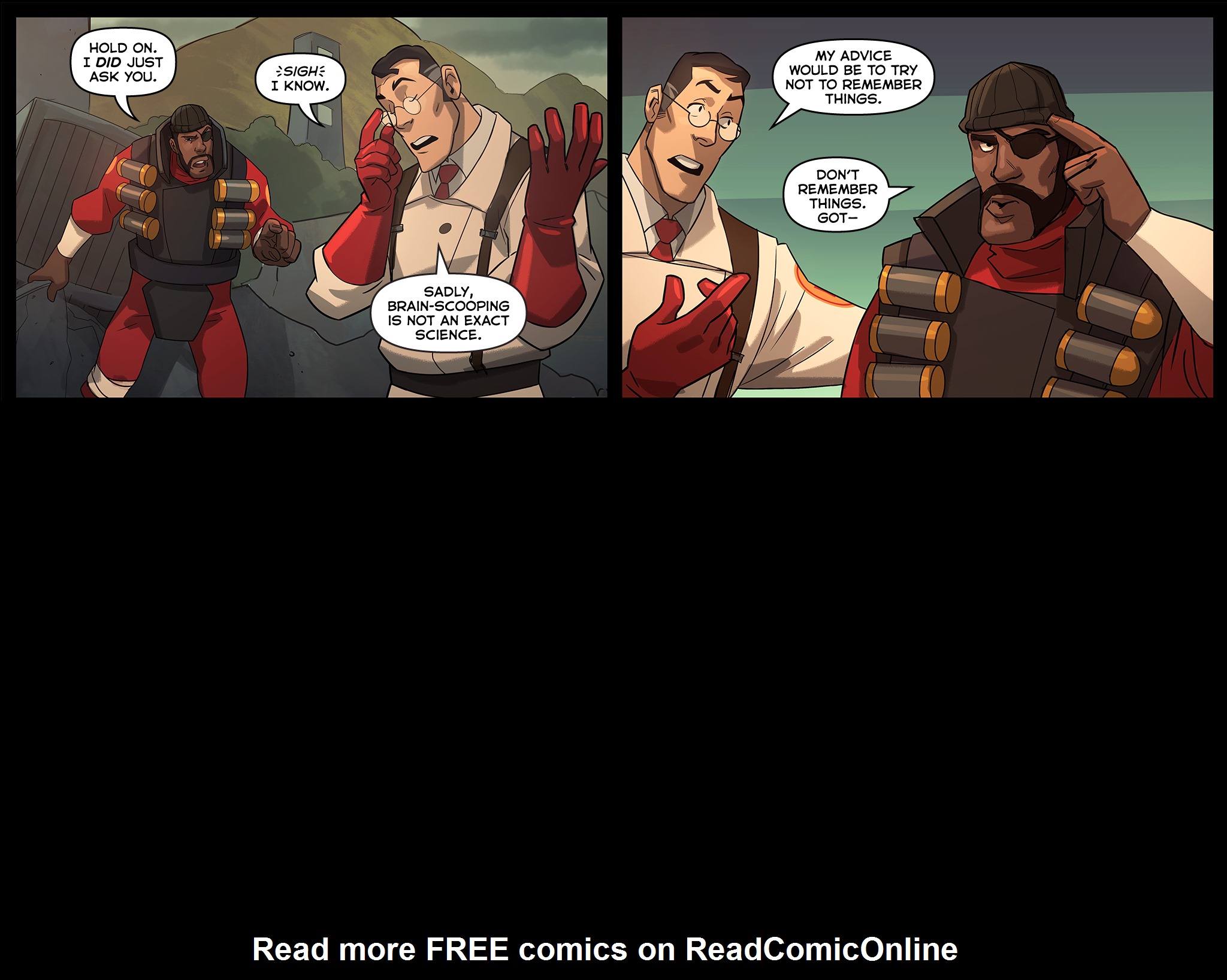 Read online Team Fortress 2 comic -  Issue #6 - 95