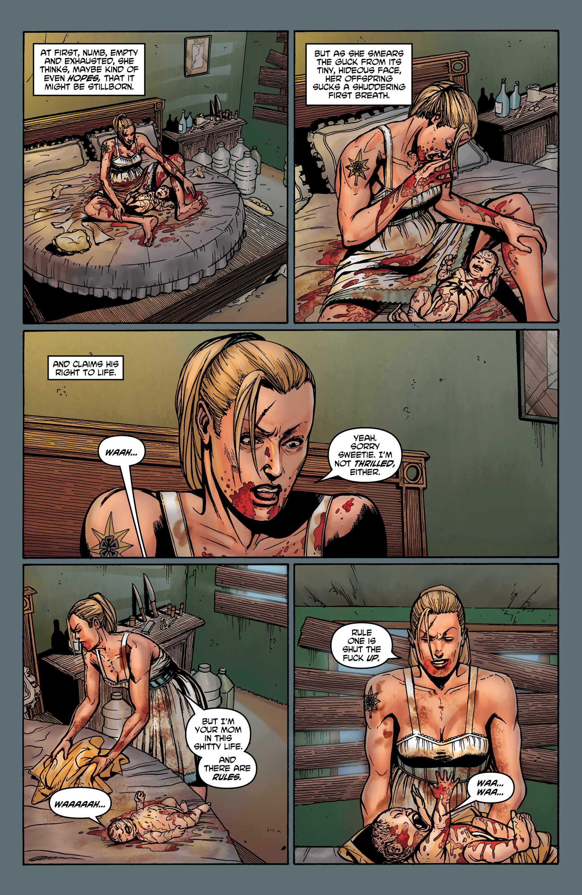 Read online Crossed: Badlands comic -  Issue #9 - 15