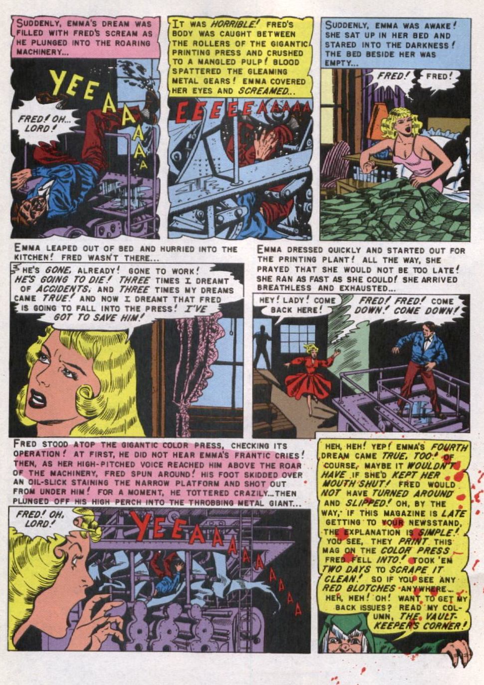 Read online The Vault of Horror (1950) comic -  Issue #24 - 27