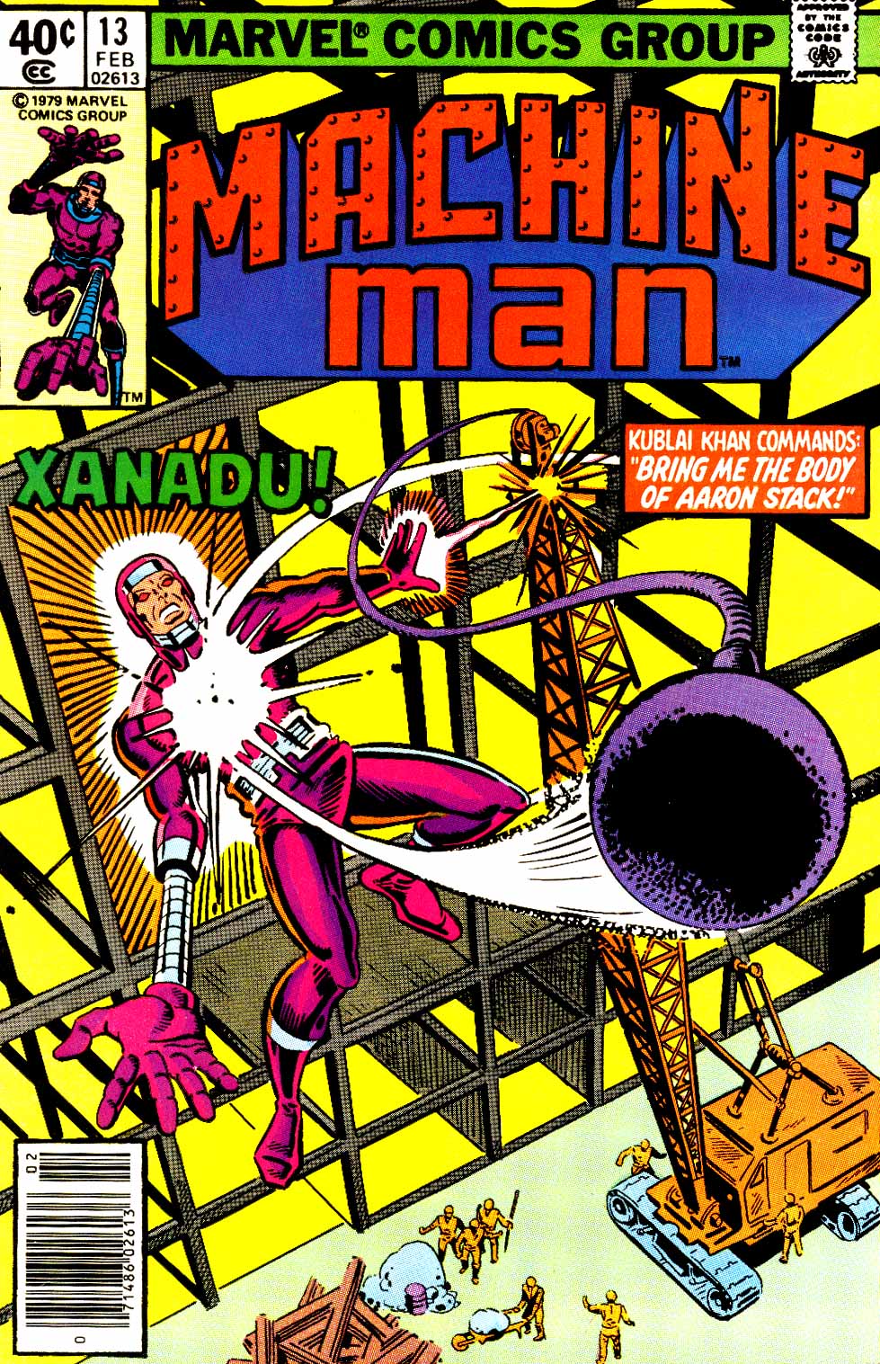 Read online Machine Man (1978) comic -  Issue #13 - 1