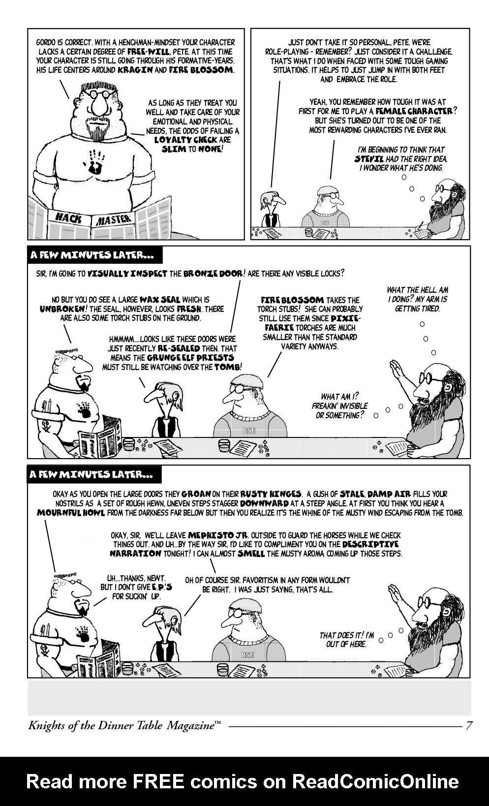 Read online Knights of the Dinner Table comic -  Issue #29 - 9