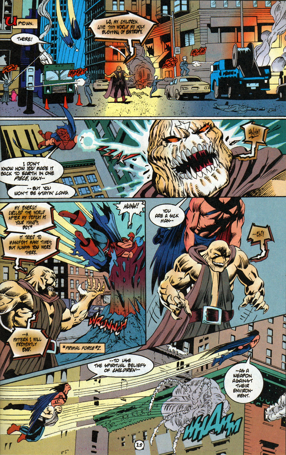 Read online Primal Force comic -  Issue #13 - 16
