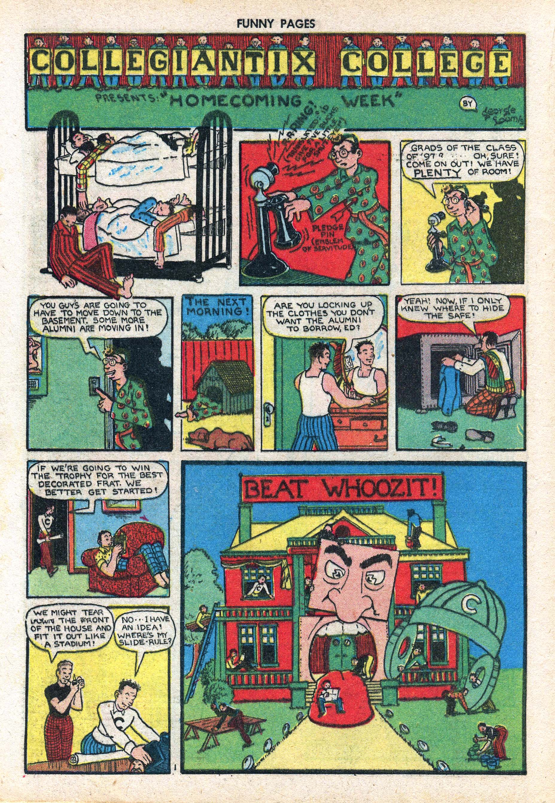 Read online Funny Pages comic -  Issue #42 - 34