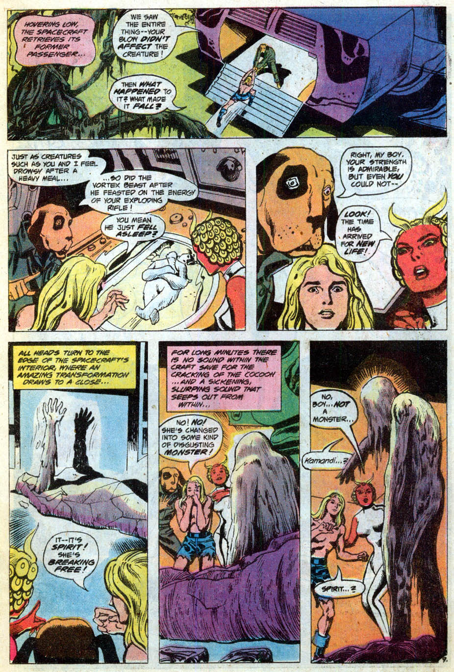 Read online Kamandi, The Last Boy On Earth comic -  Issue #55 - 10