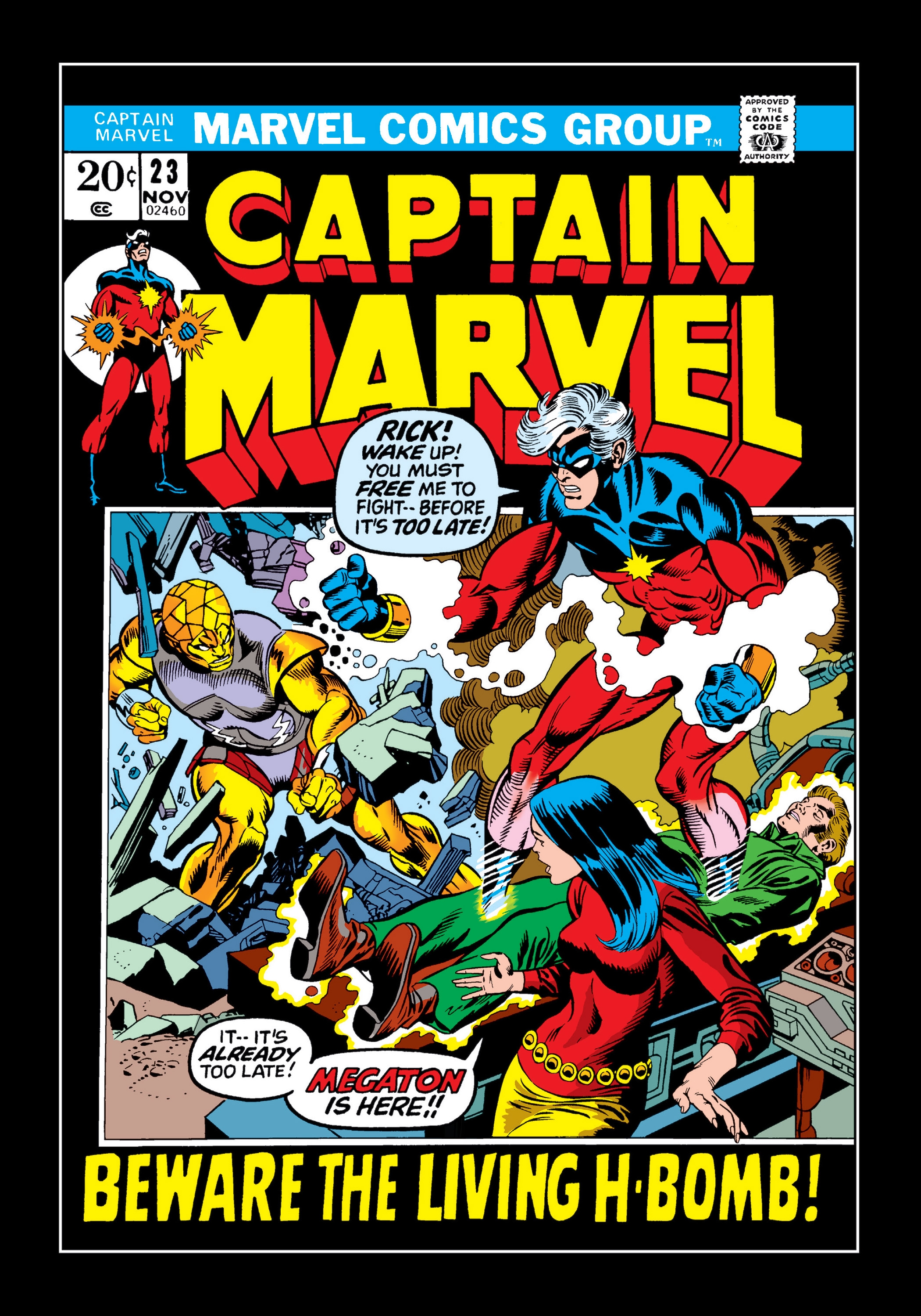 Read online Marvel Masterworks: Captain Marvel comic -  Issue # TPB 3 (Part 1) - 27