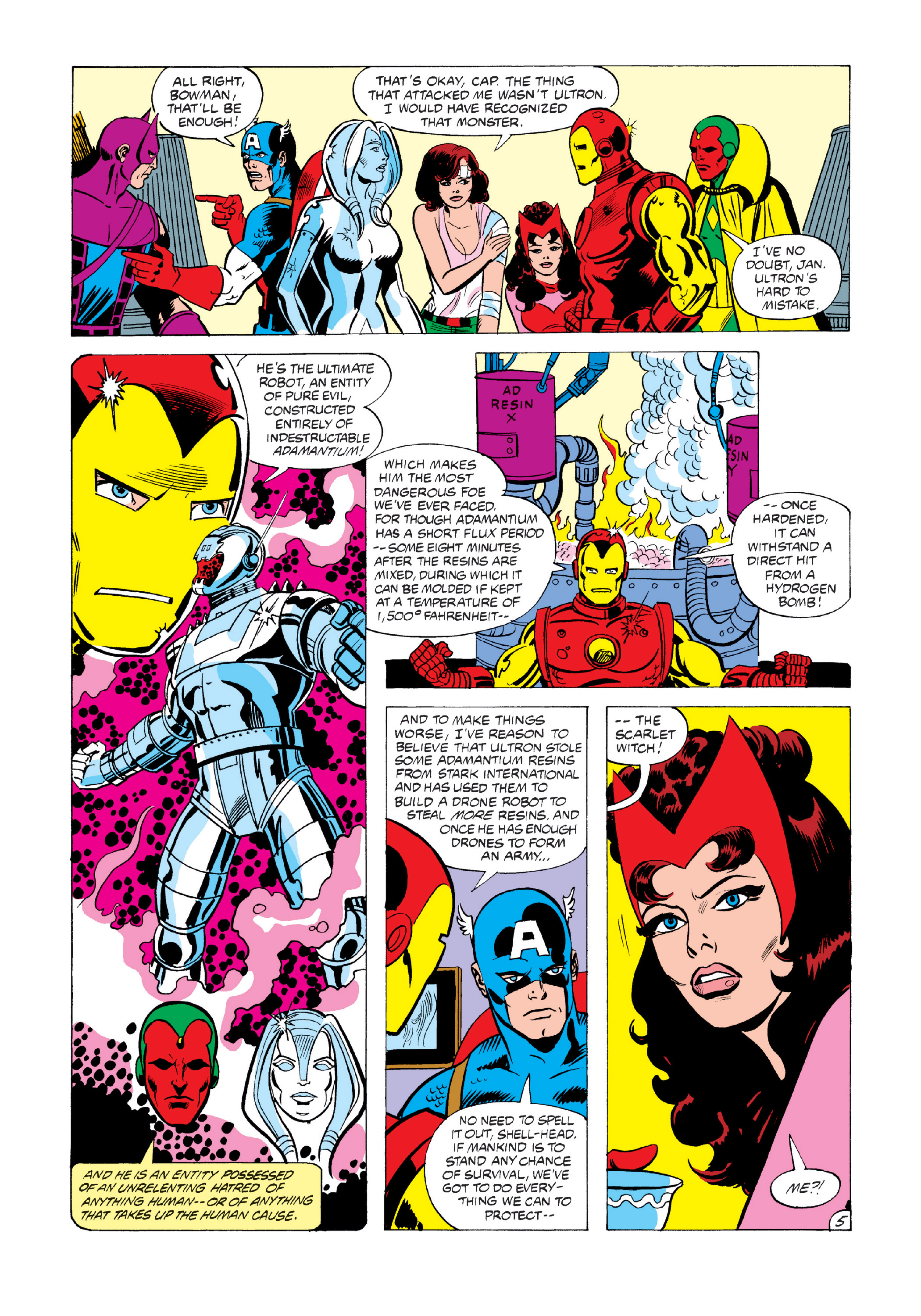 Read online Marvel Masterworks: The Avengers comic -  Issue # TPB 19 (Part 3) - 74